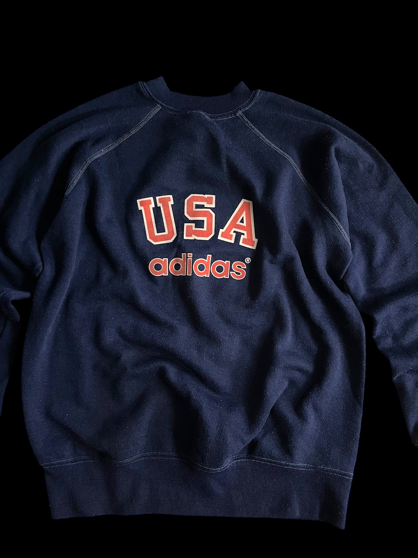 ADIDAS USA CREWNECK SWEATSHIRT - L