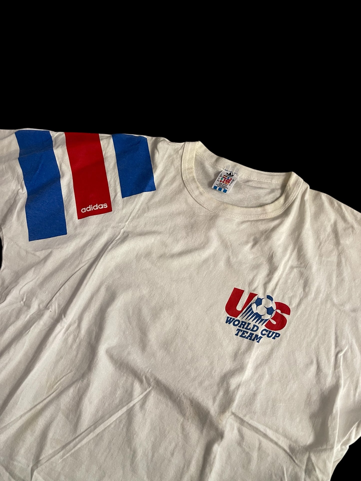 ADIDAS 1990 WORLD CUP USA HOME TRAINING T-SHIRT - XL