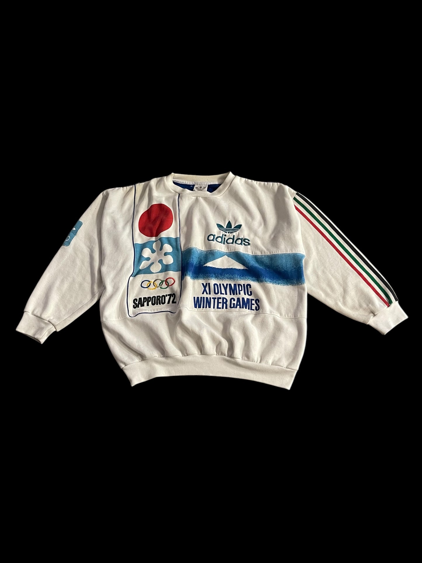 ADIDAS 1972 WINTER OLYMPICS SWEATSHIRT - XL
