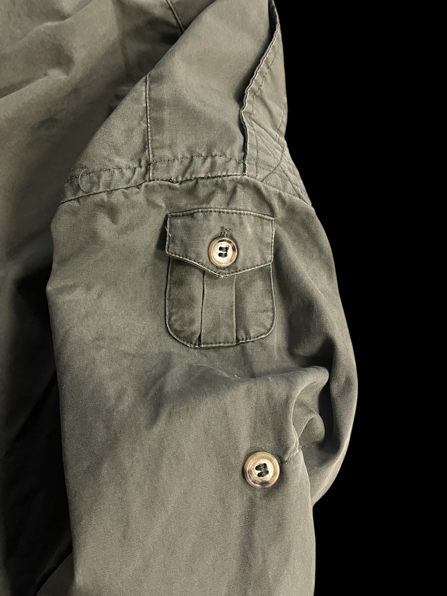 WILLIS & GEIGER PADDED BUSH SHIRT - L