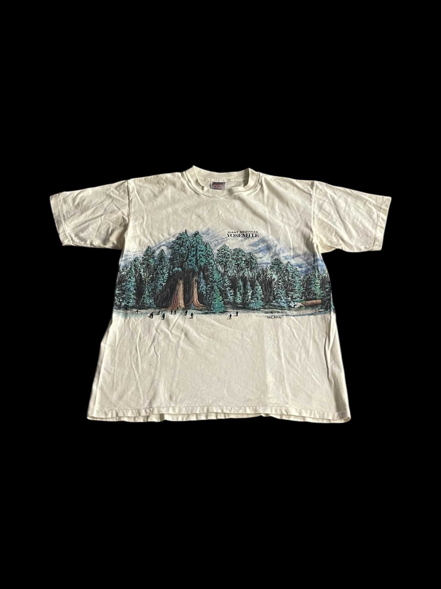 GIANT SEQUIAS YOSEMITE GRAPHIC T-SHIRT - XL