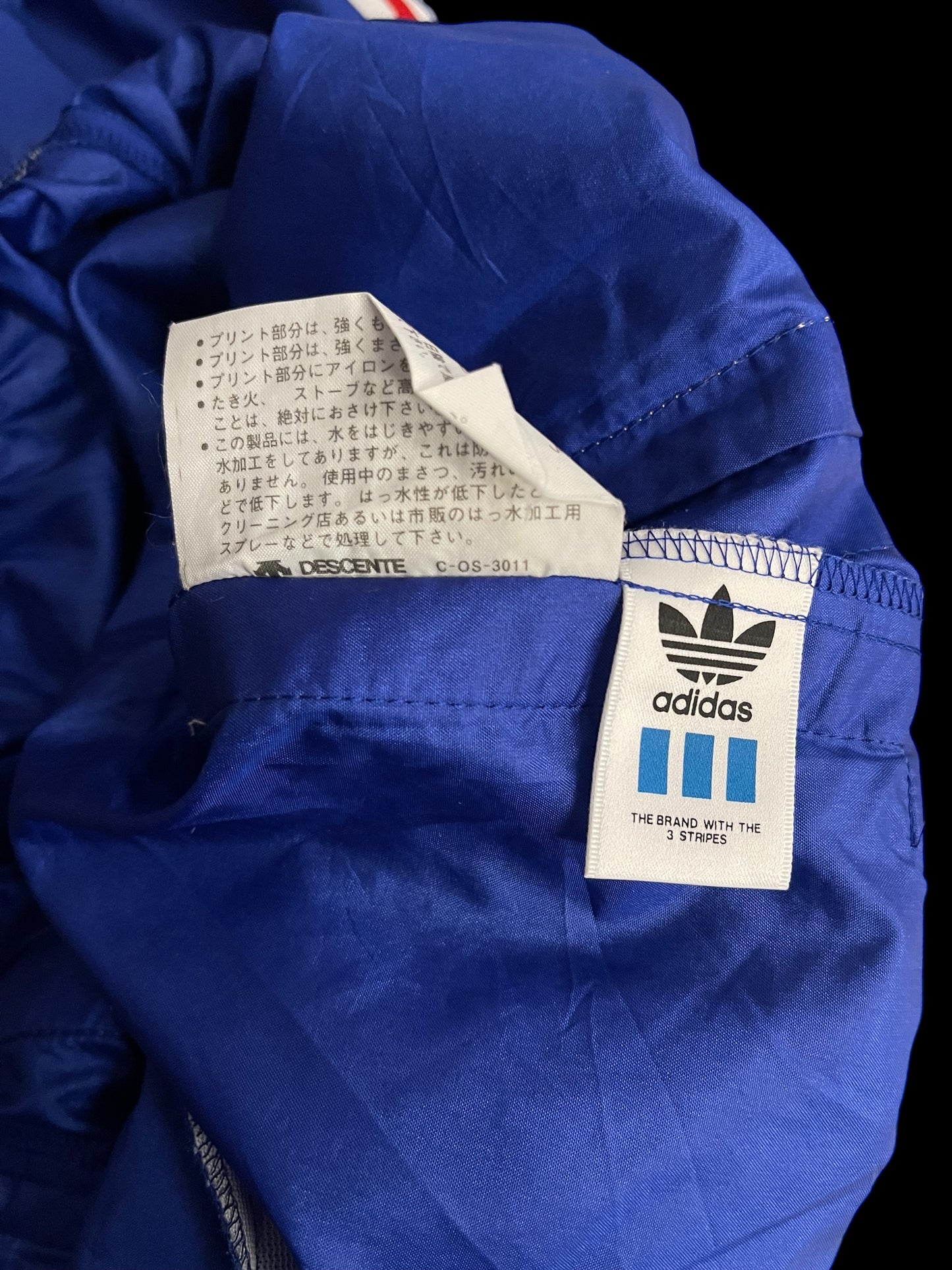 ADIDAS X DESCENTE TRI-COLOR TRACK PANT - L