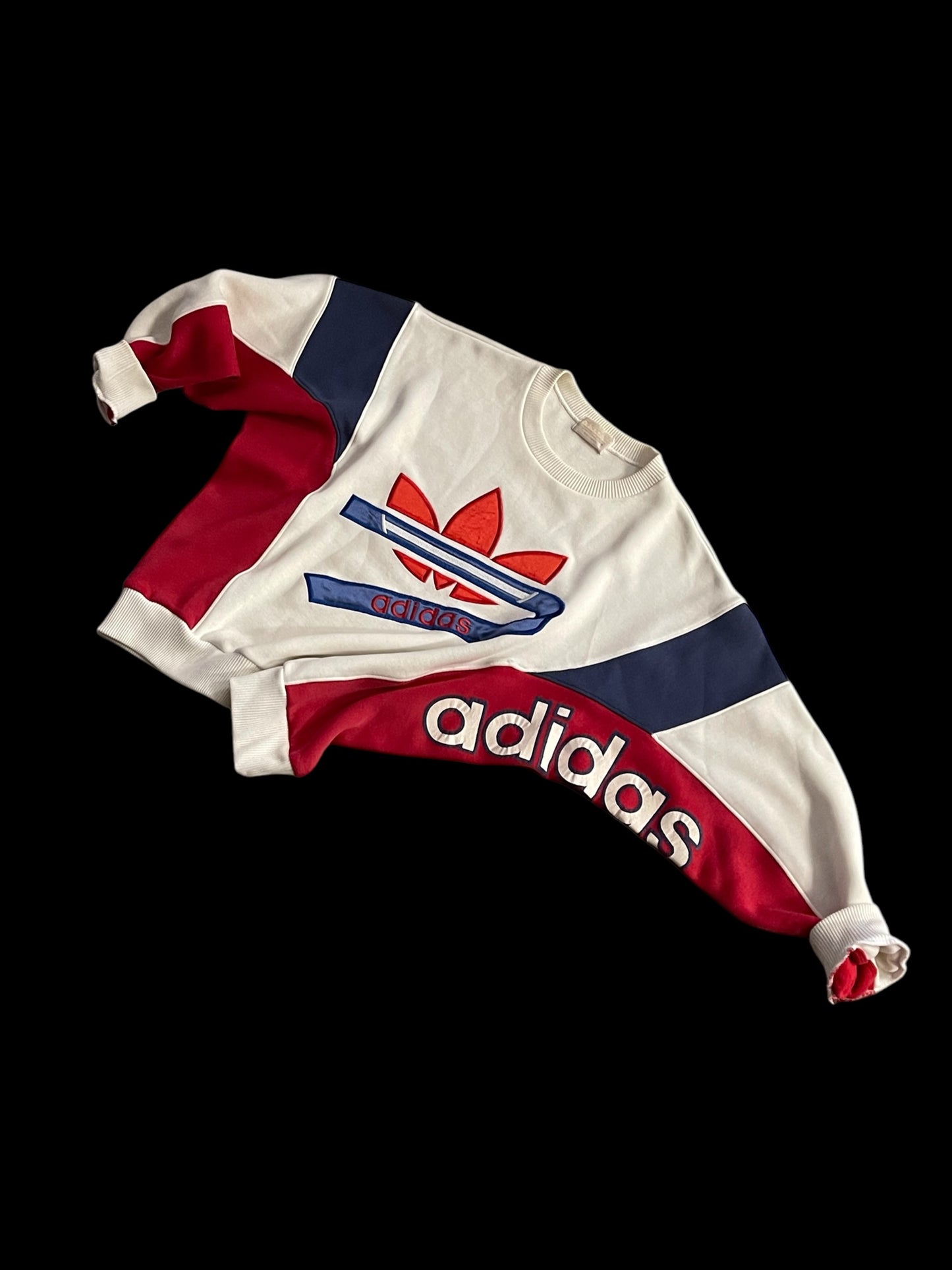 ADIDAS X DESCENTE MULTI-CLR CREWNECK SWEATSHIRT - M