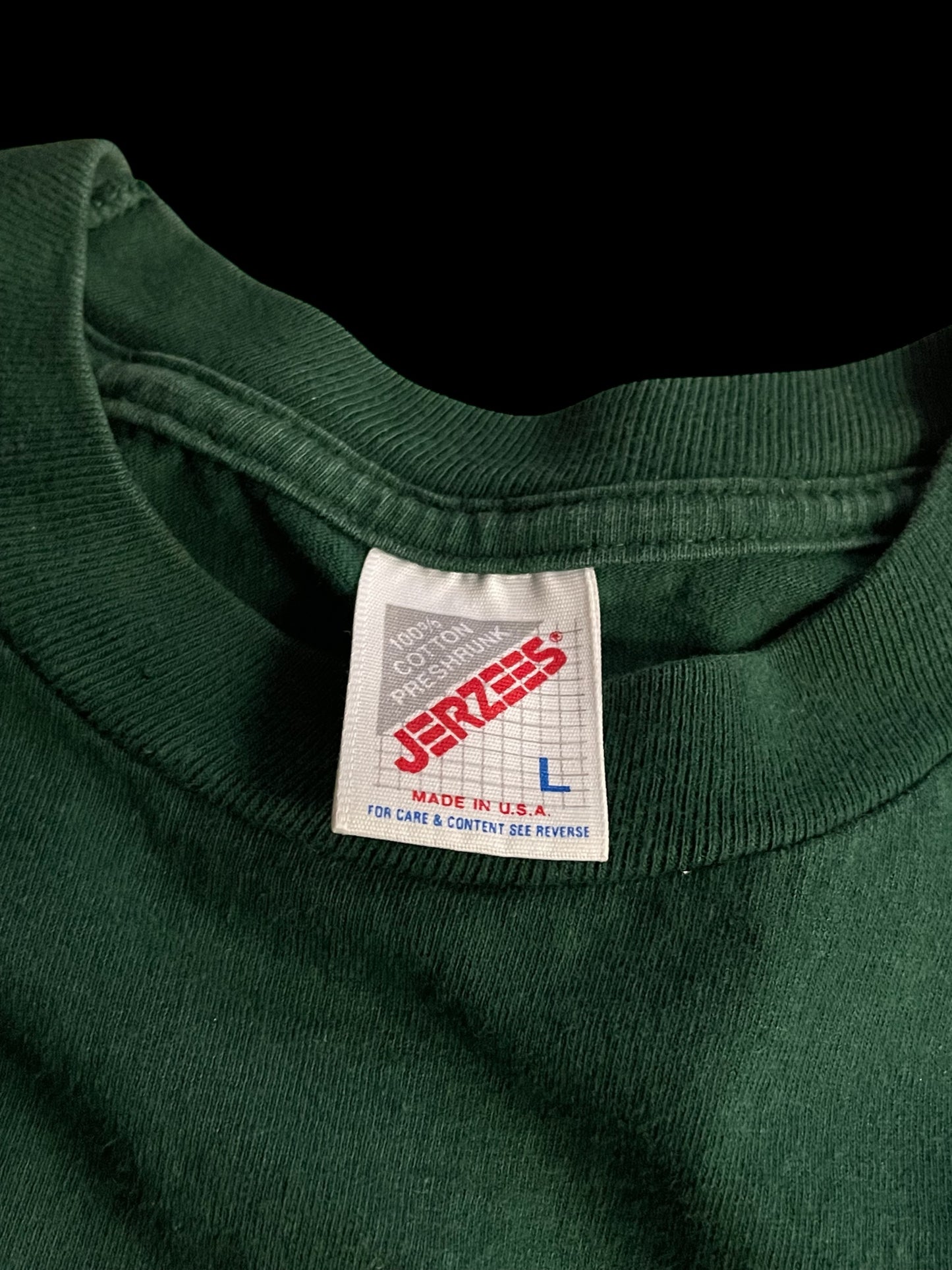 JERZEES GRAPHIC T-SHIRT - L