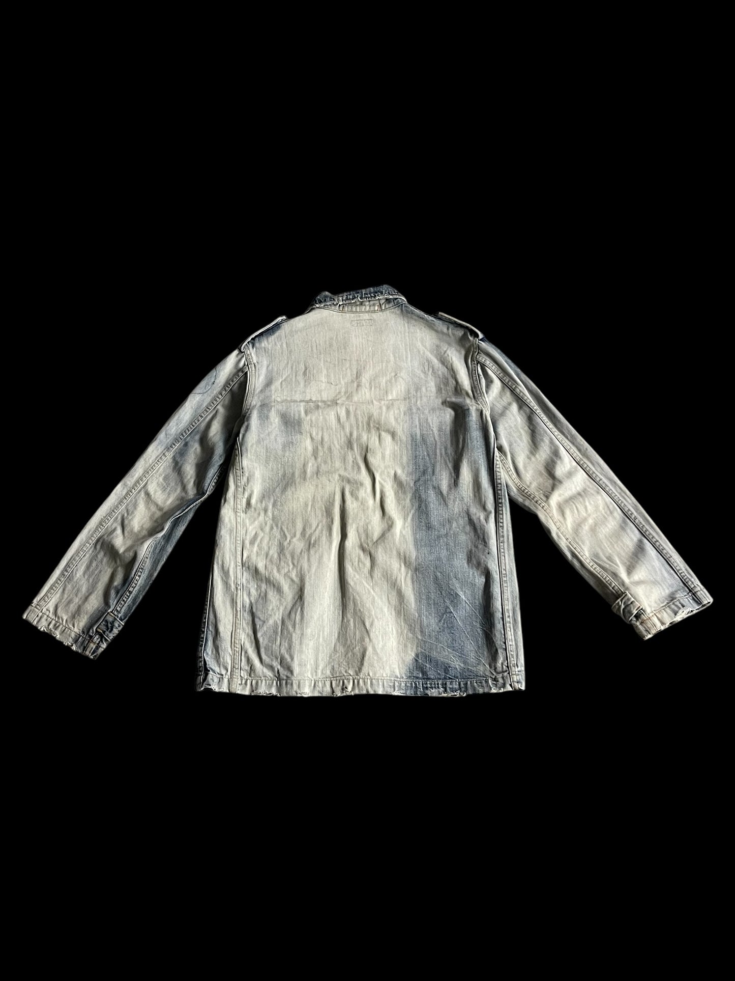 ETERNAL MULTI-PKT DENIM JACKET - L