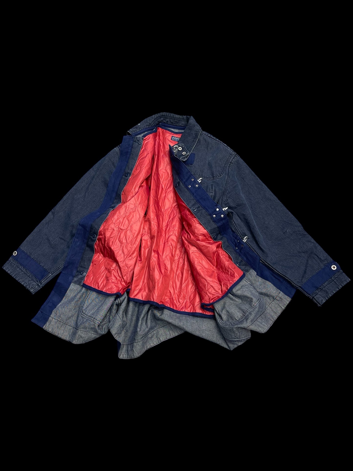 NIGEL CABOURN DENIM TRENCH - M