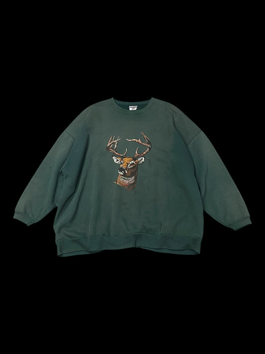 JERZEES GRAPHIC SWEATSHIRT - M