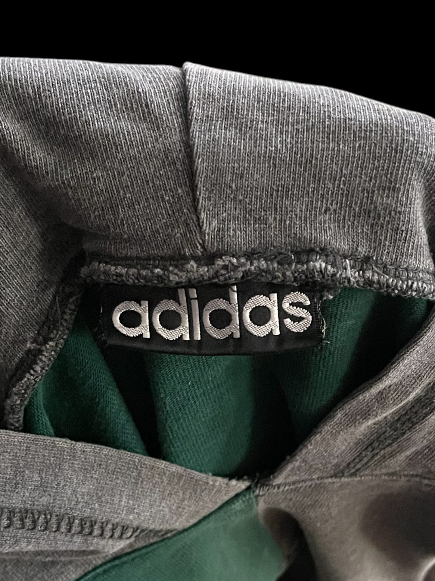 ADIDAS BI COLOR LOOSE HOODIE - XL
