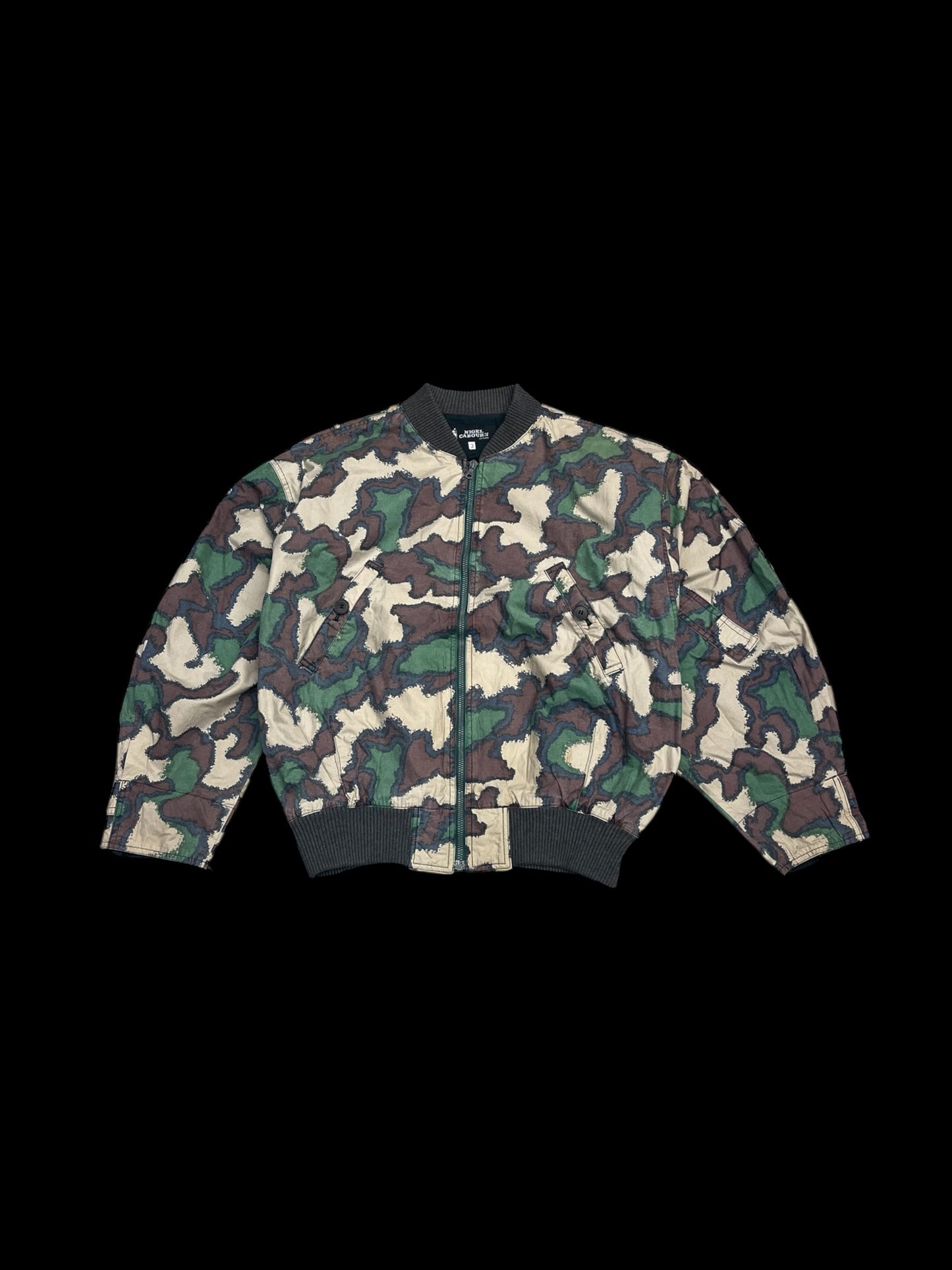 NIGEL CABOURN CAMO BOMBER - L