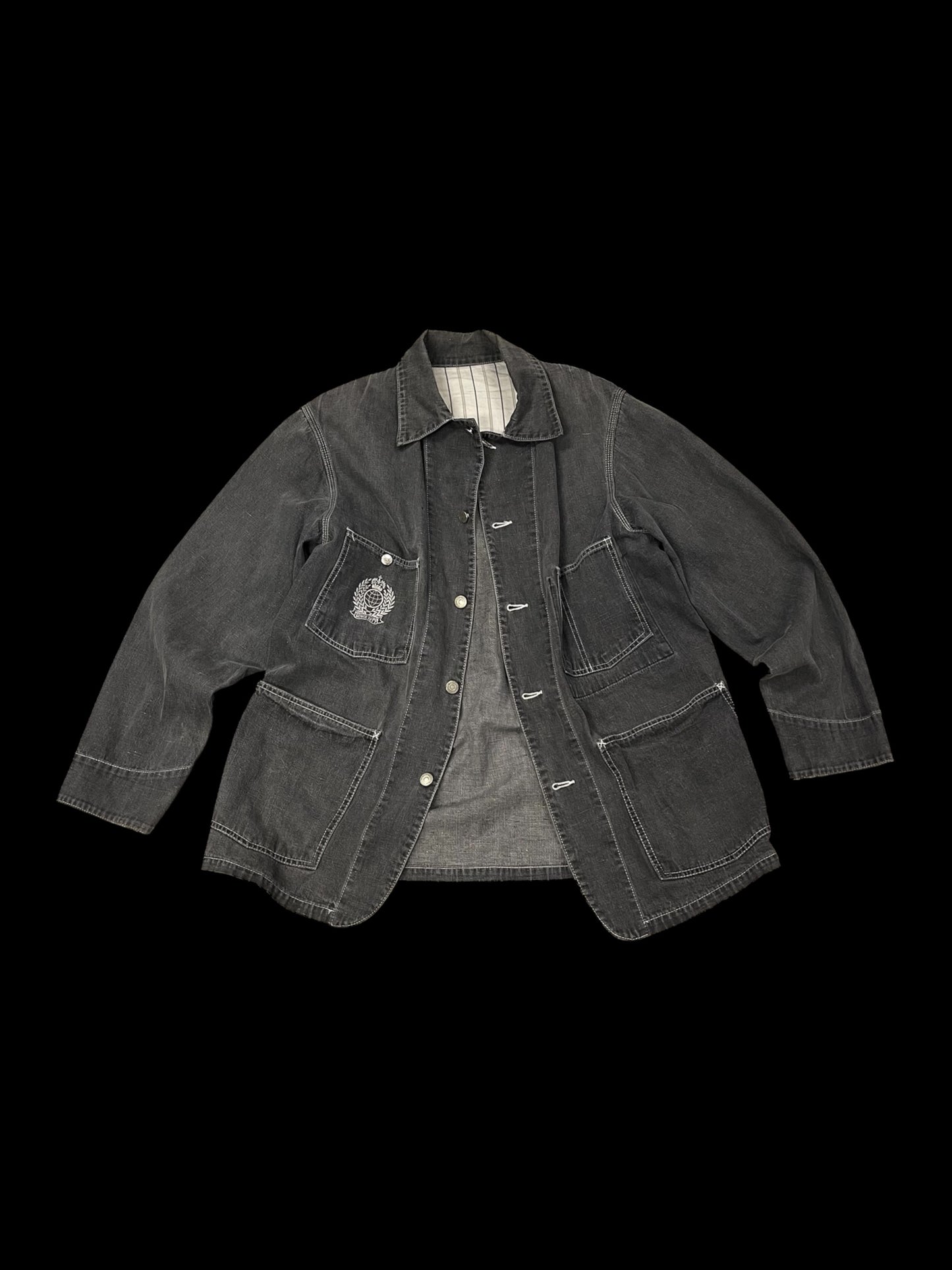 CHARCOAL WORKWEAR JACKET - M