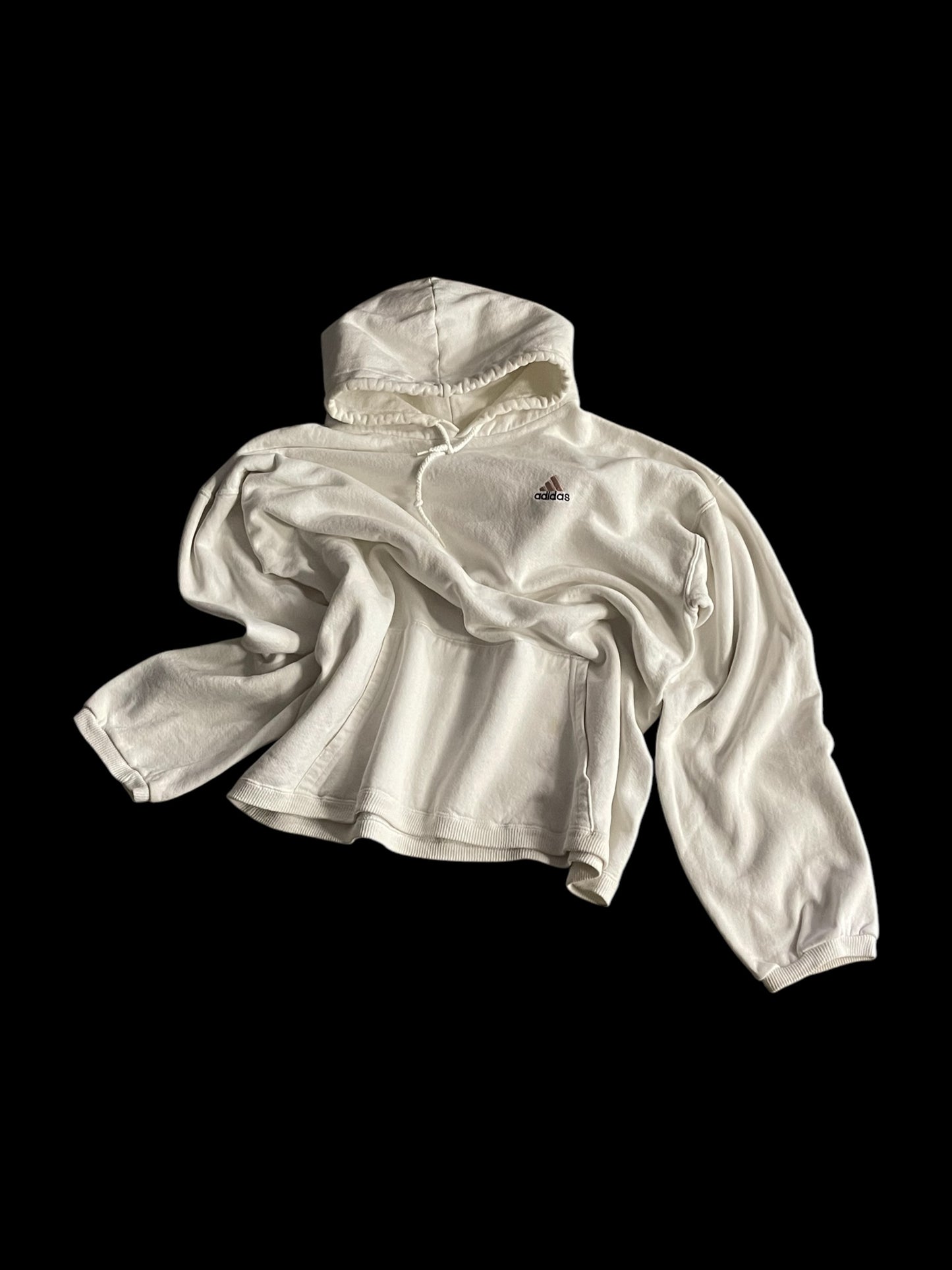 ADIDAS PULLOVER HOODIE - L