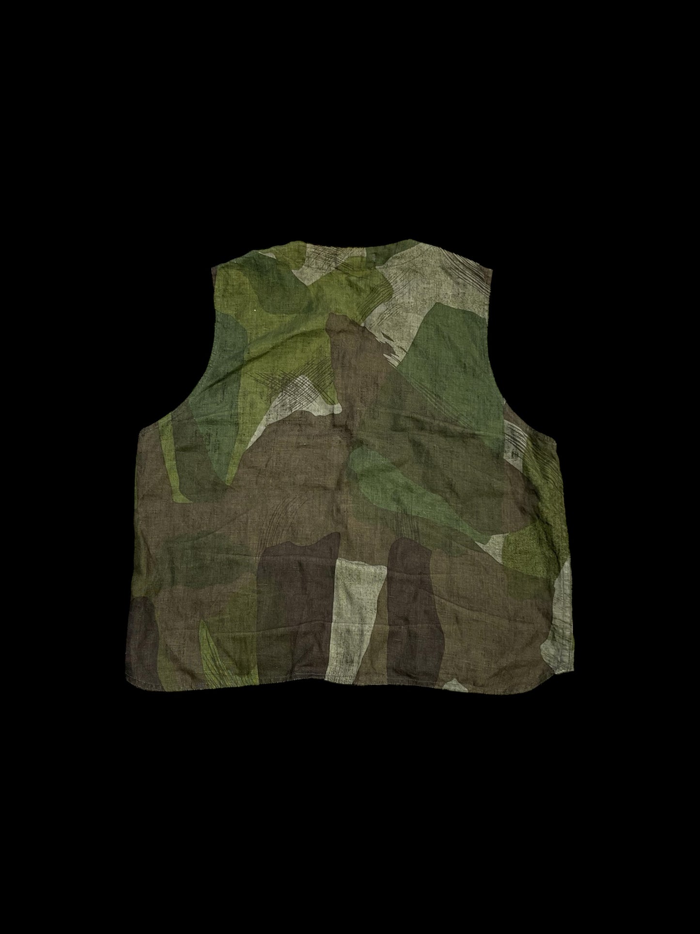 NIGEL CABOURN CAMO PRINT VEST - M