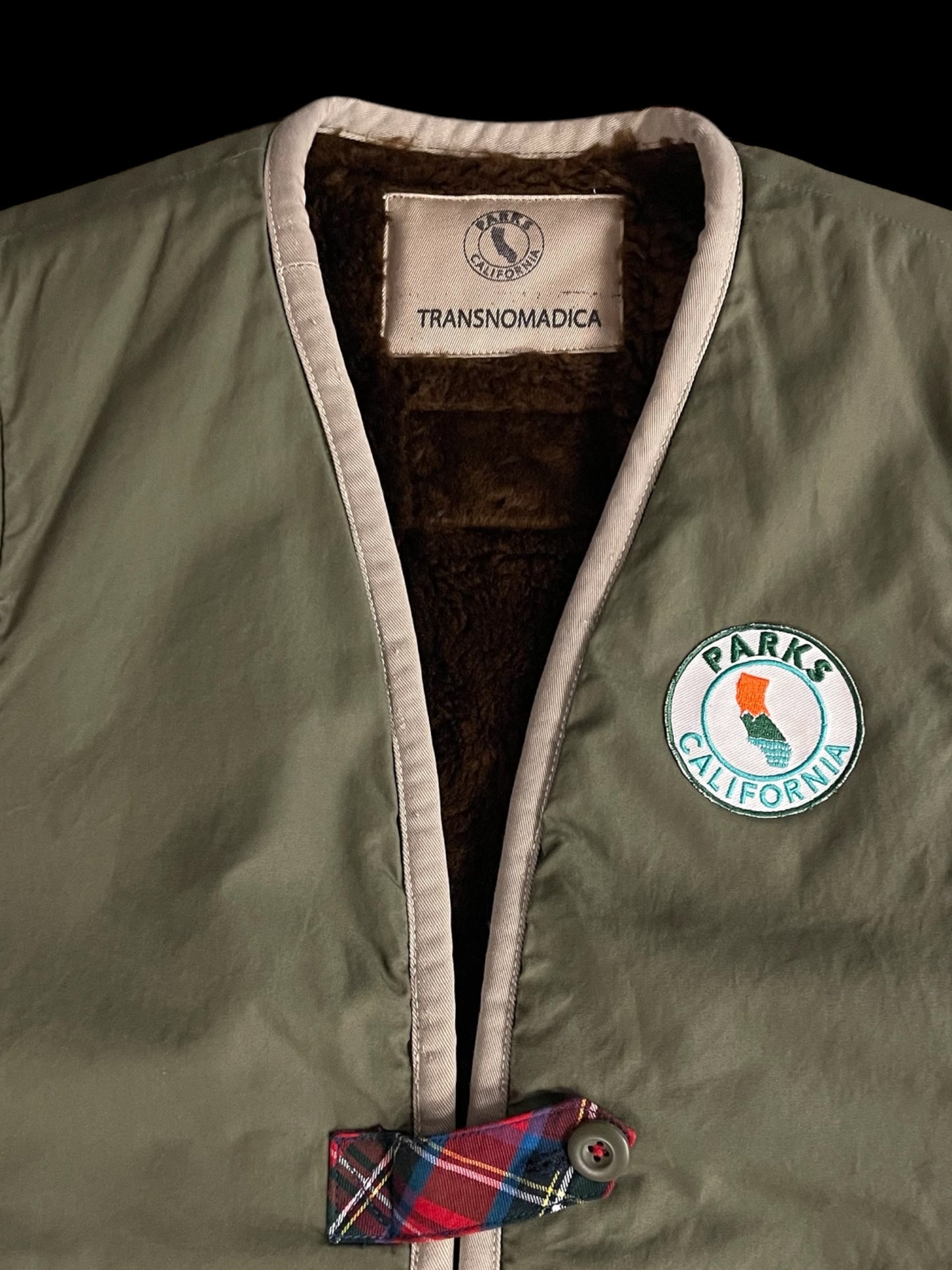 PARKS CALIFORNIA BEAR VEST - M