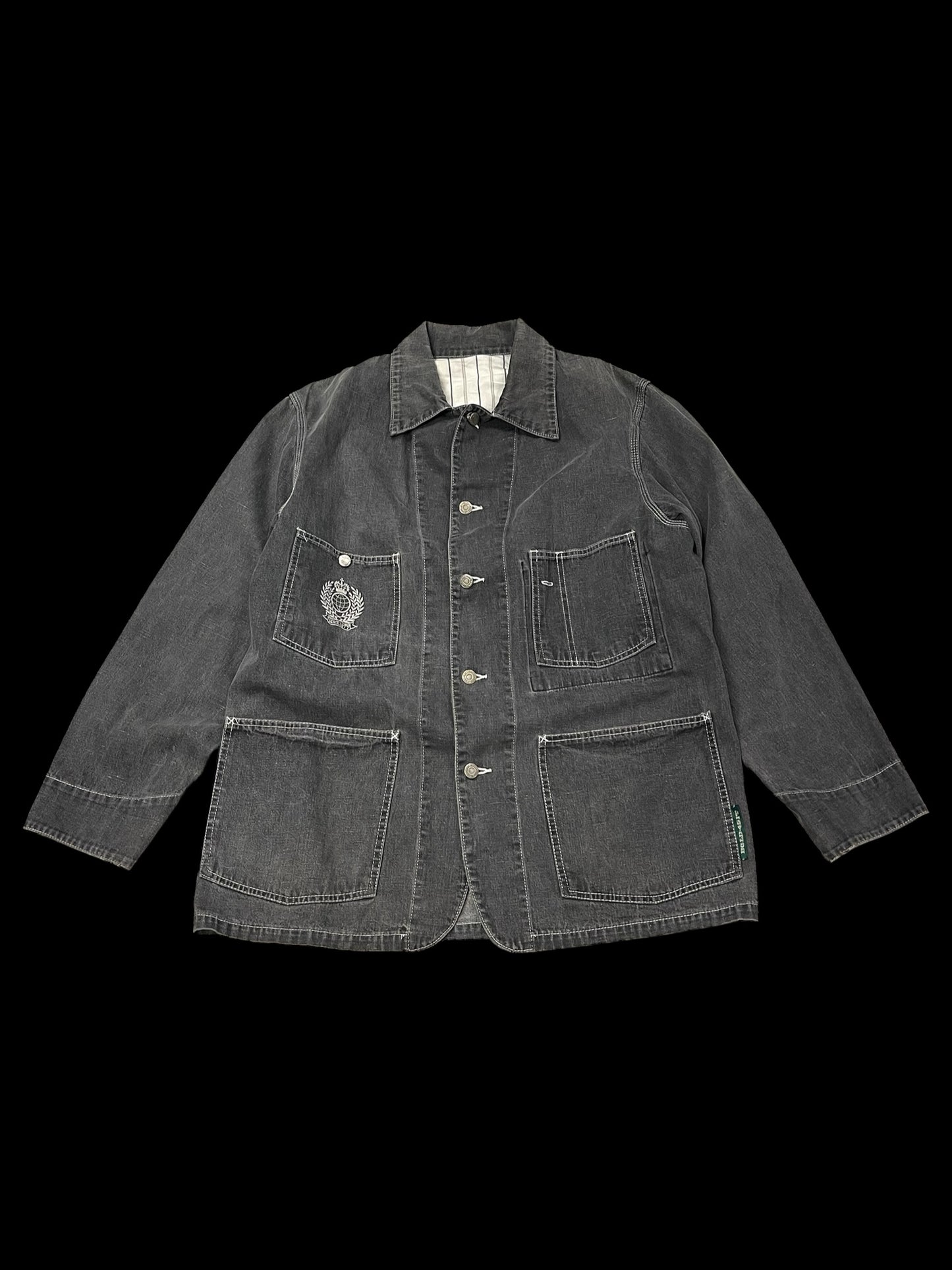 CHARCOAL WORKWEAR JACKET - M