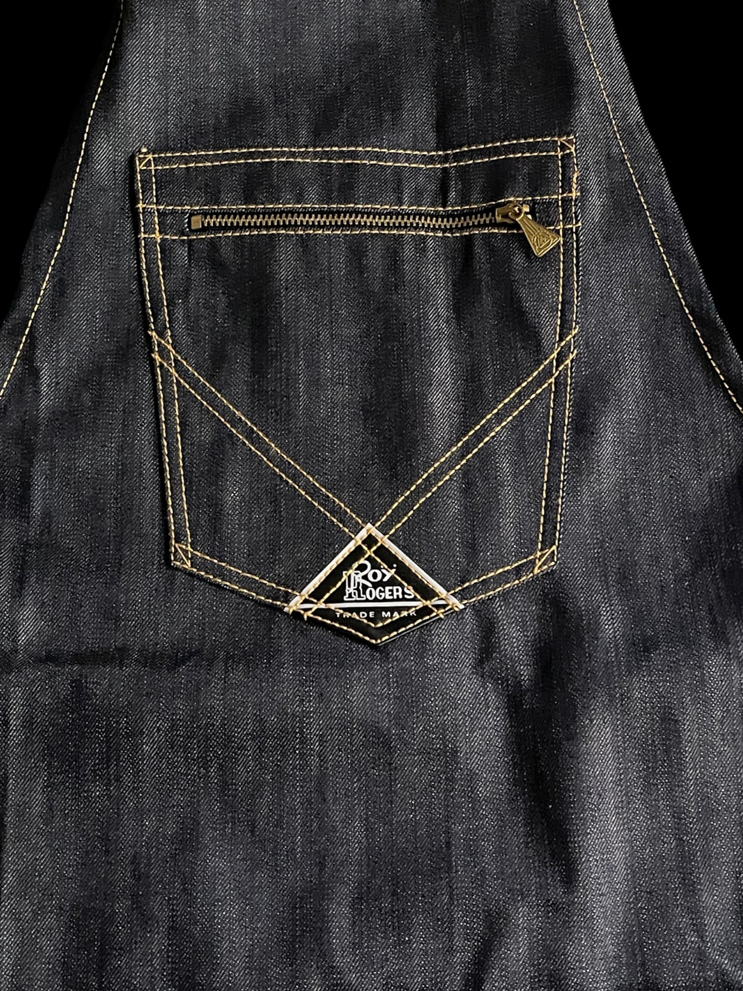 ROY ROGERS DENIM APRON