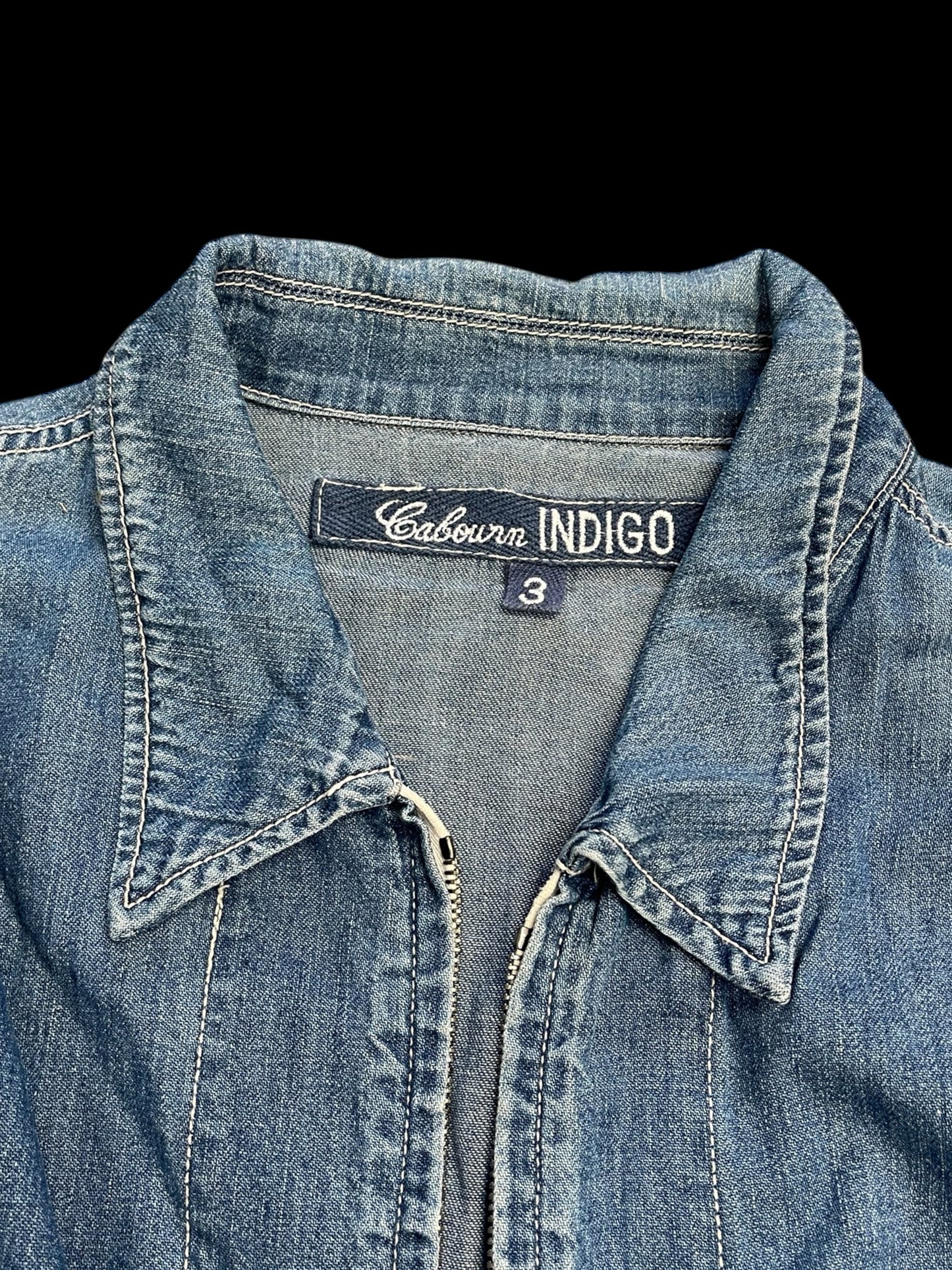 NIGEL CABOURN INDIGO JACKET - L