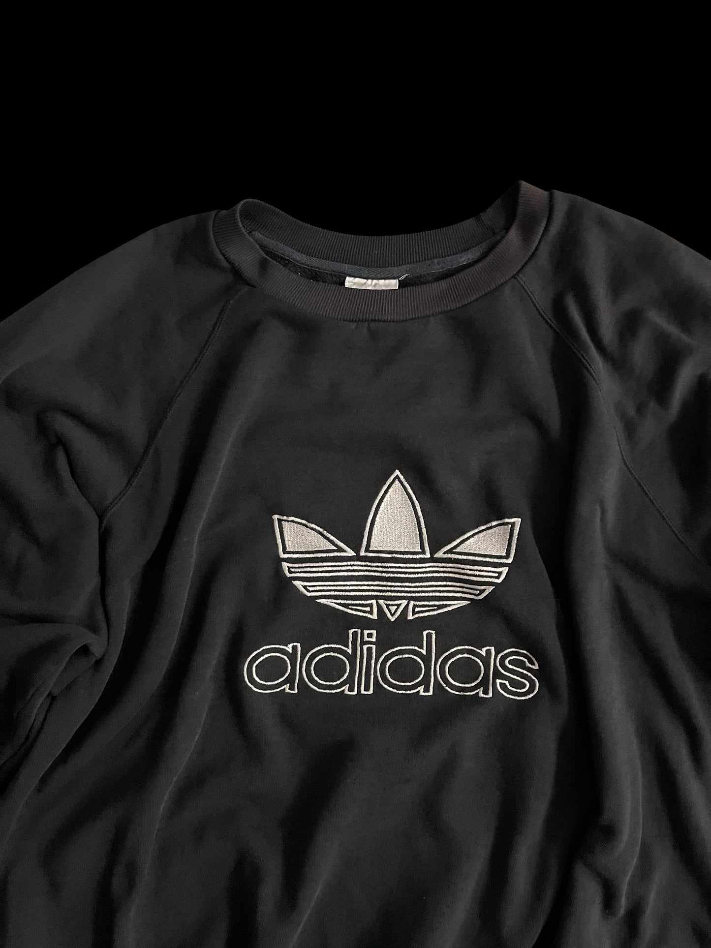 ADIDAS TREFOIL CREWNECK SWEATSHIRT - L