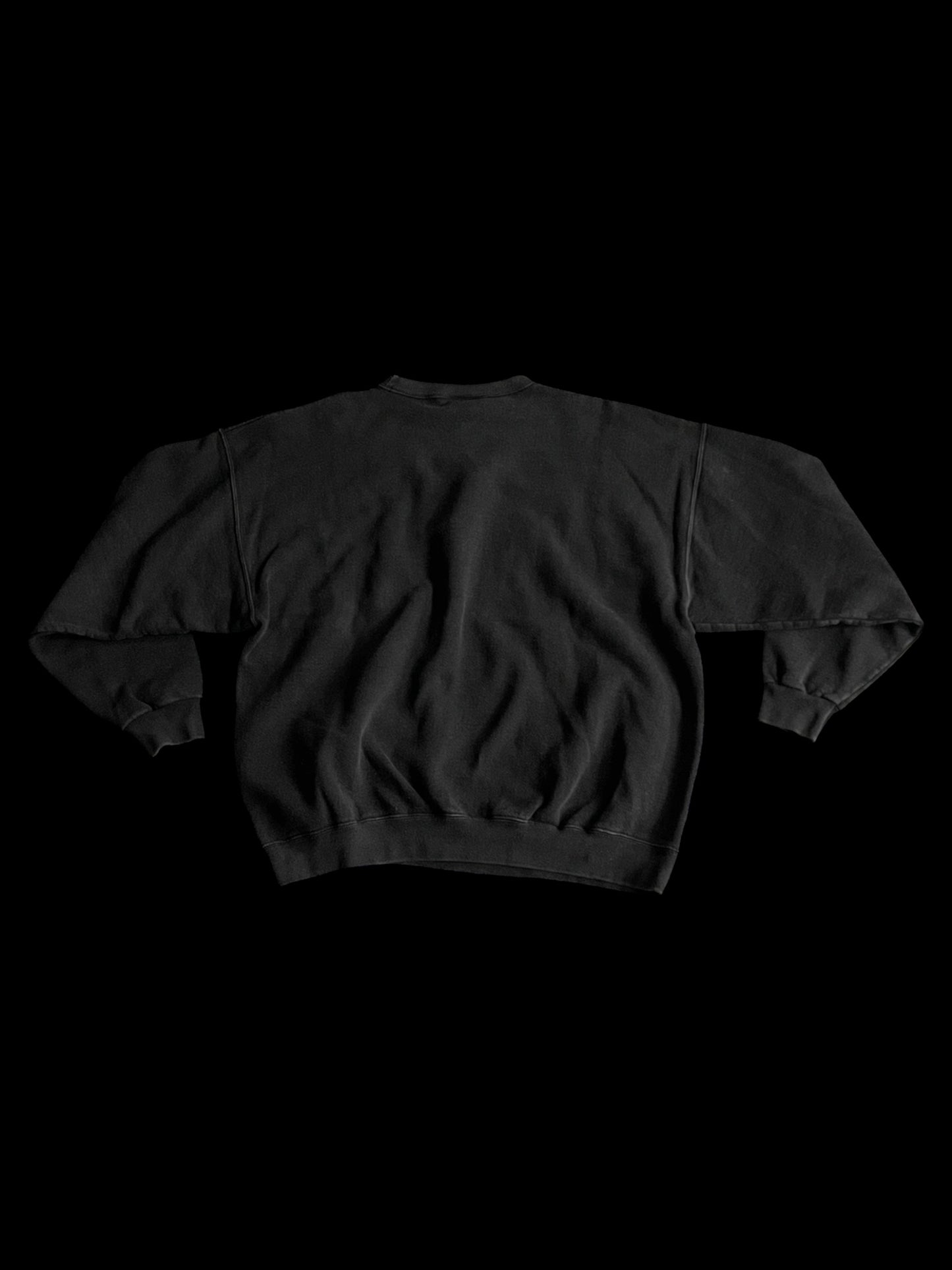 ADIDAS EMBROIDERED HEAVYWEIGHT PULL OVER - L