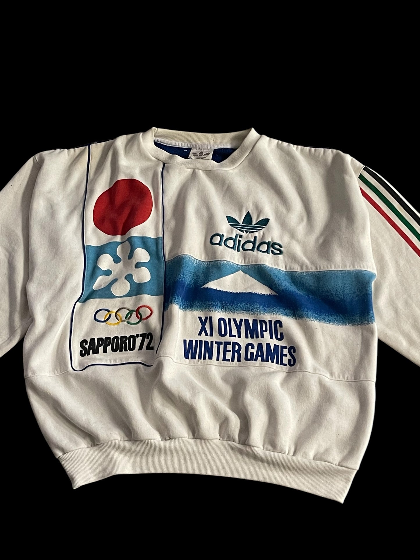 ADIDAS 1972 WINTER OLYMPICS SWEATSHIRT - XL