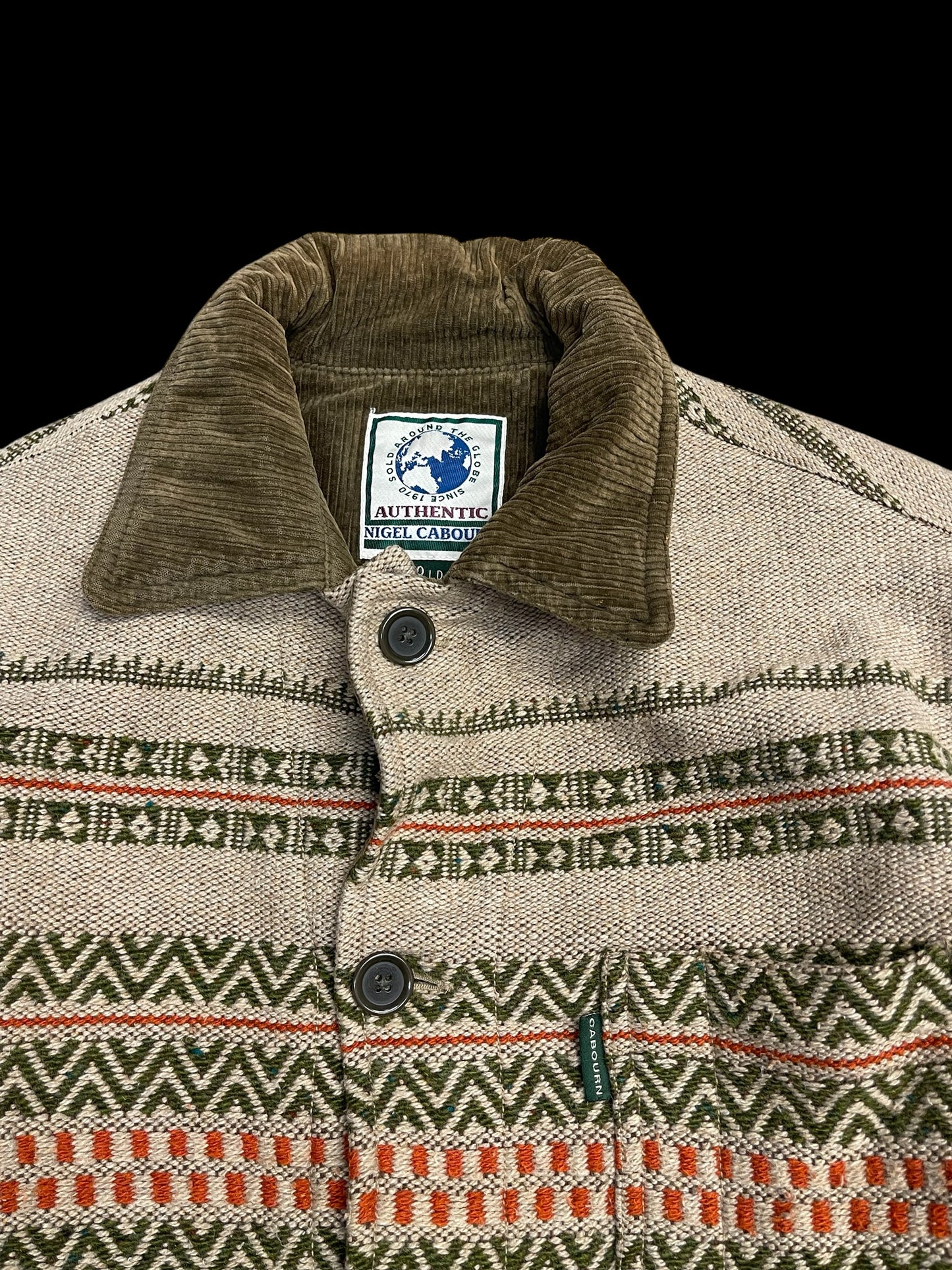 NIGEL CABOURN  QUILTED JACKET - L