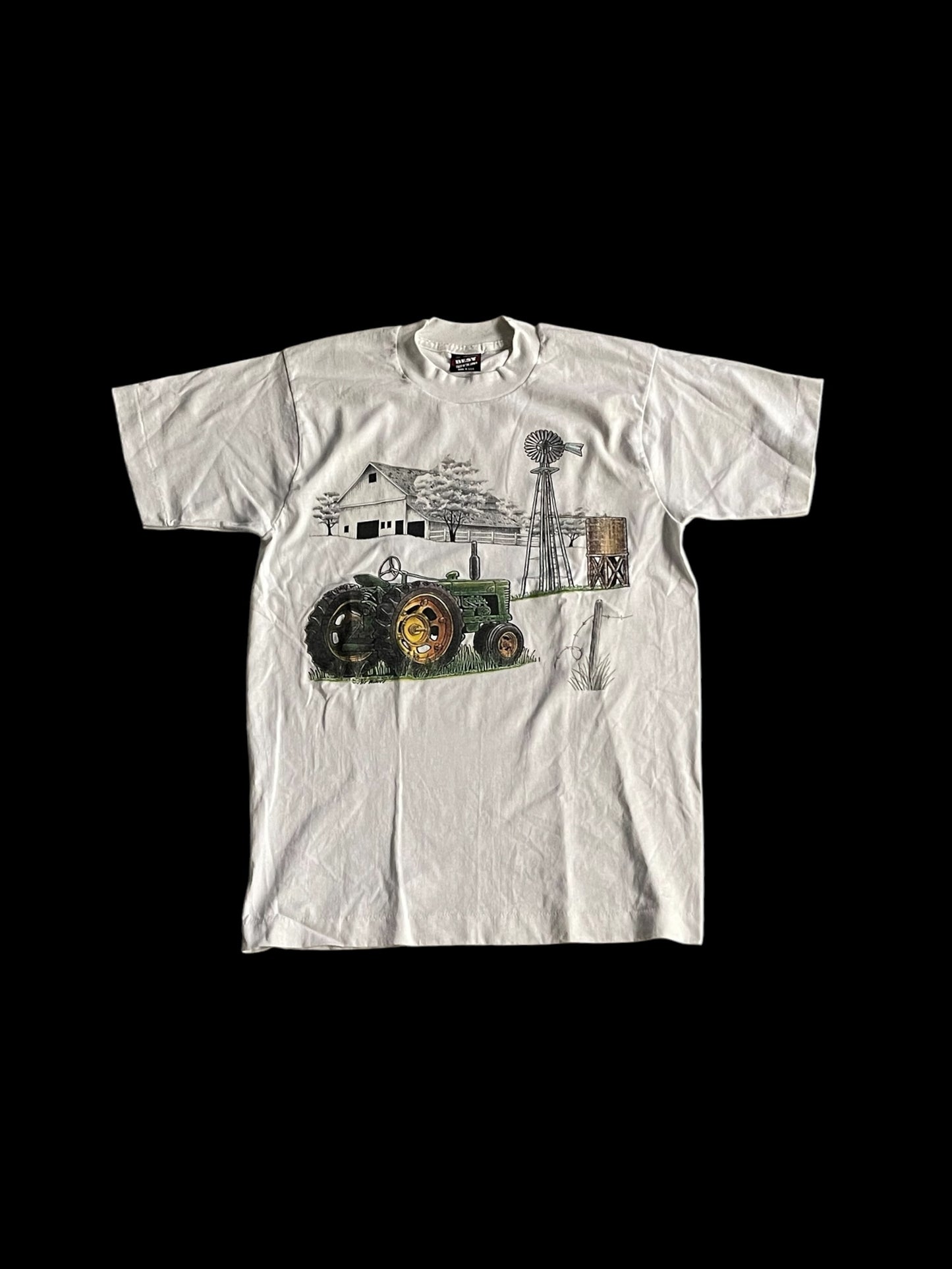 BEST (FRUIT OF THE LOOM) FARM T-SHIRT - M