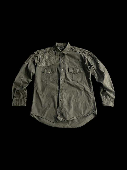 WILLIS & GEIGER PADDED BUSH SHIRT - L