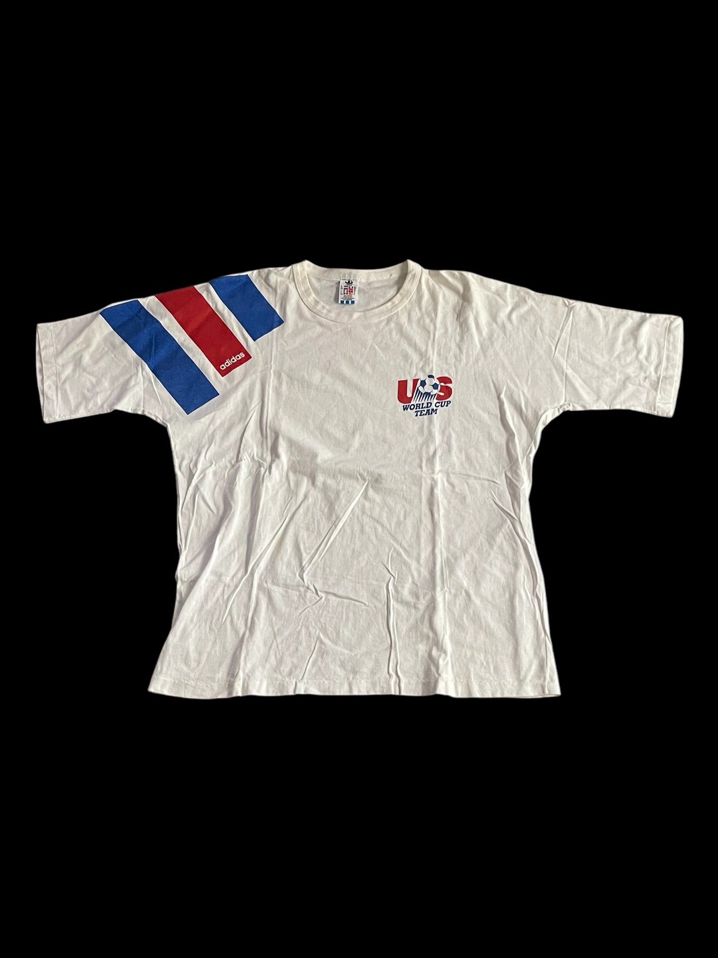 ADIDAS 1990 WORLD CUP USA HOME TRAINING T-SHIRT - XL