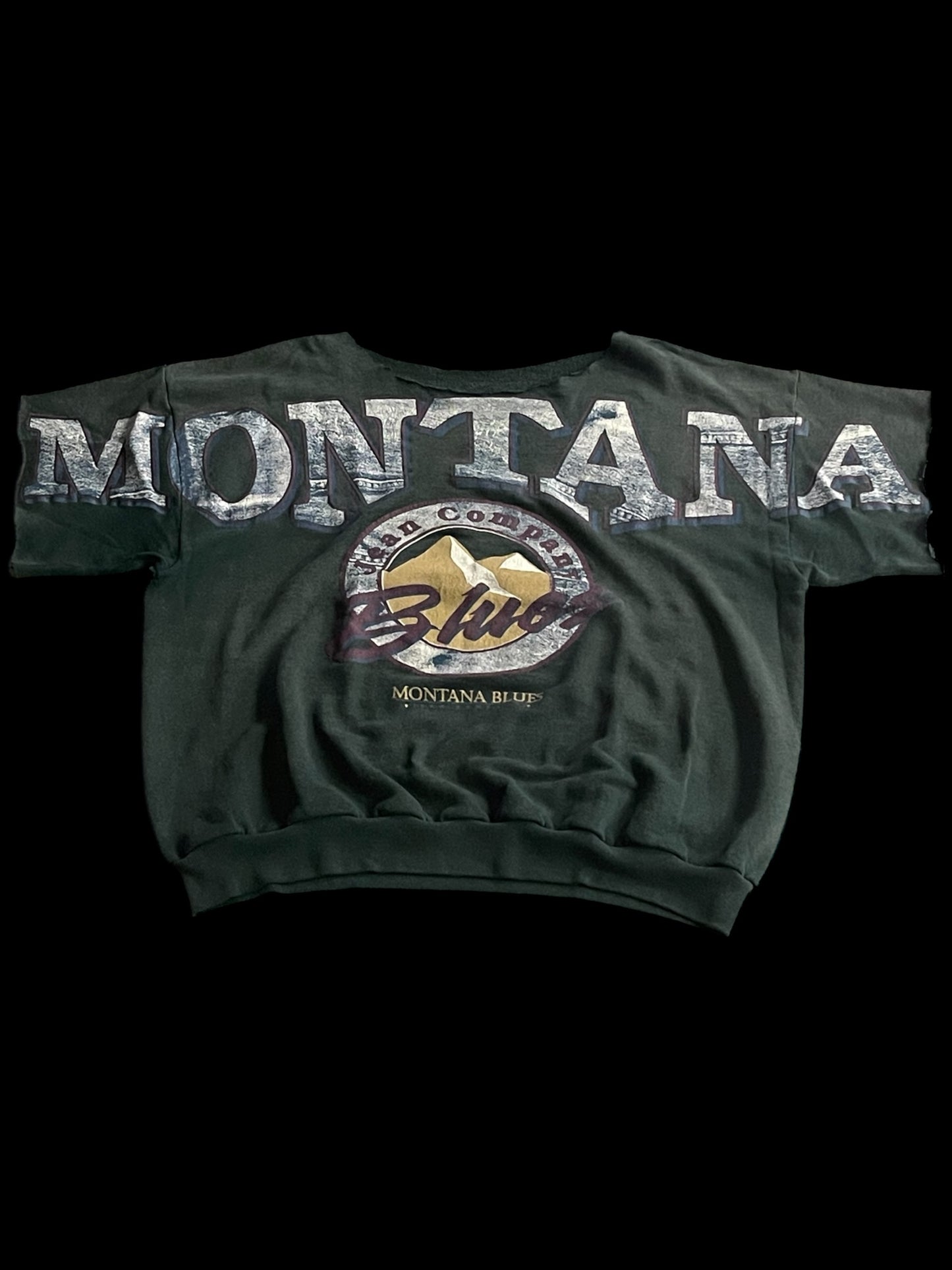 MONTANA CUT OFF SWEATSHIRT - L