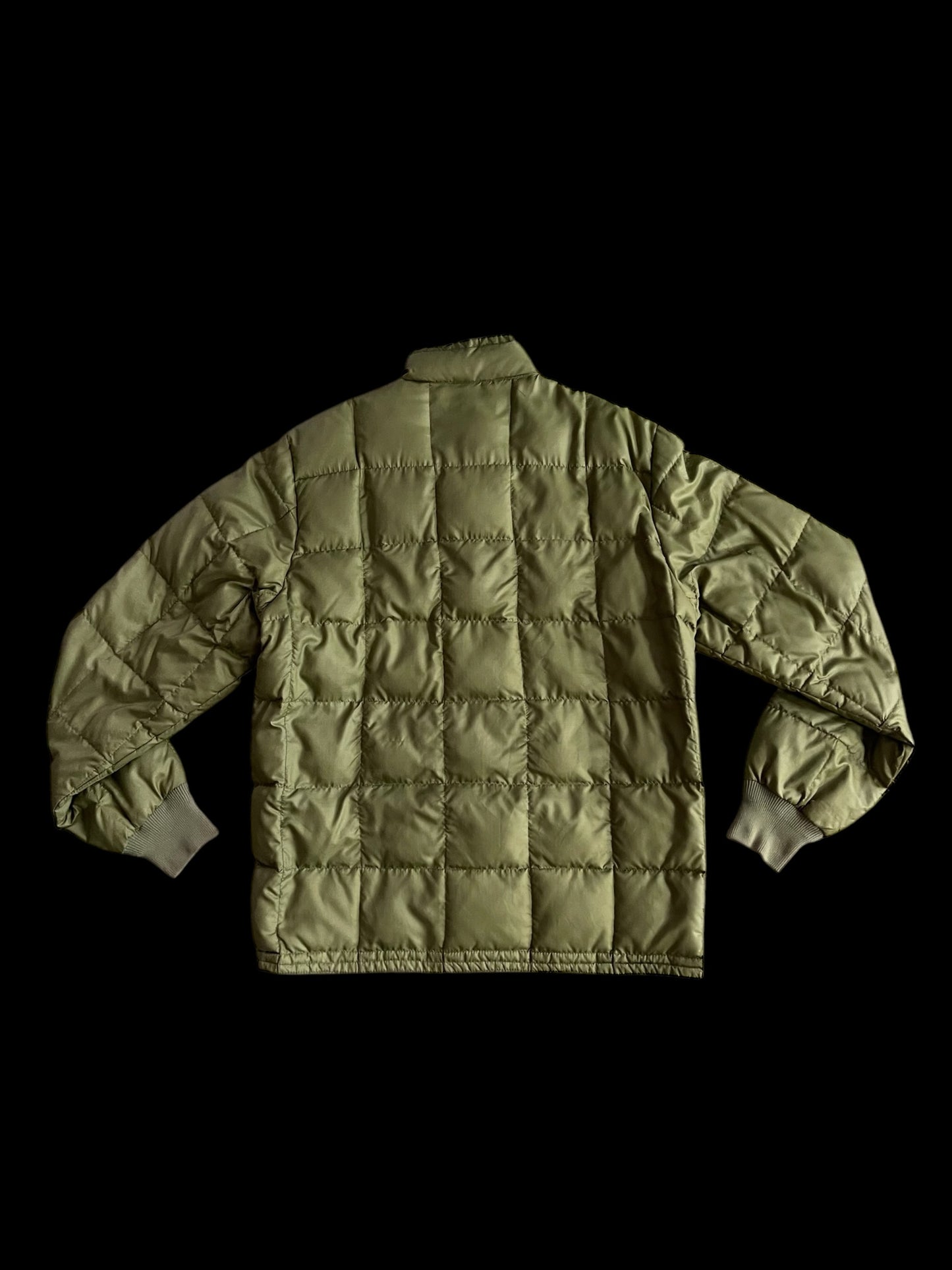 EDDIE BAUER GOOSE DOWN BOMBER JACKET - L