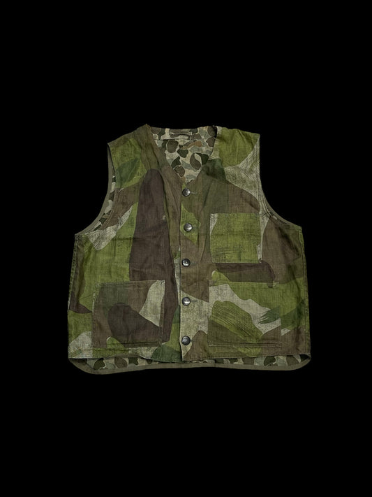 NIGEL CABOURN CAMO PRINT VEST - M