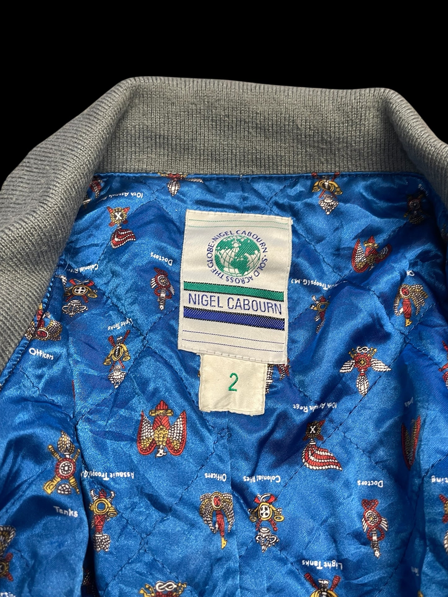 NIGEL CABOURN MA-1 BOMBER JACKET - M