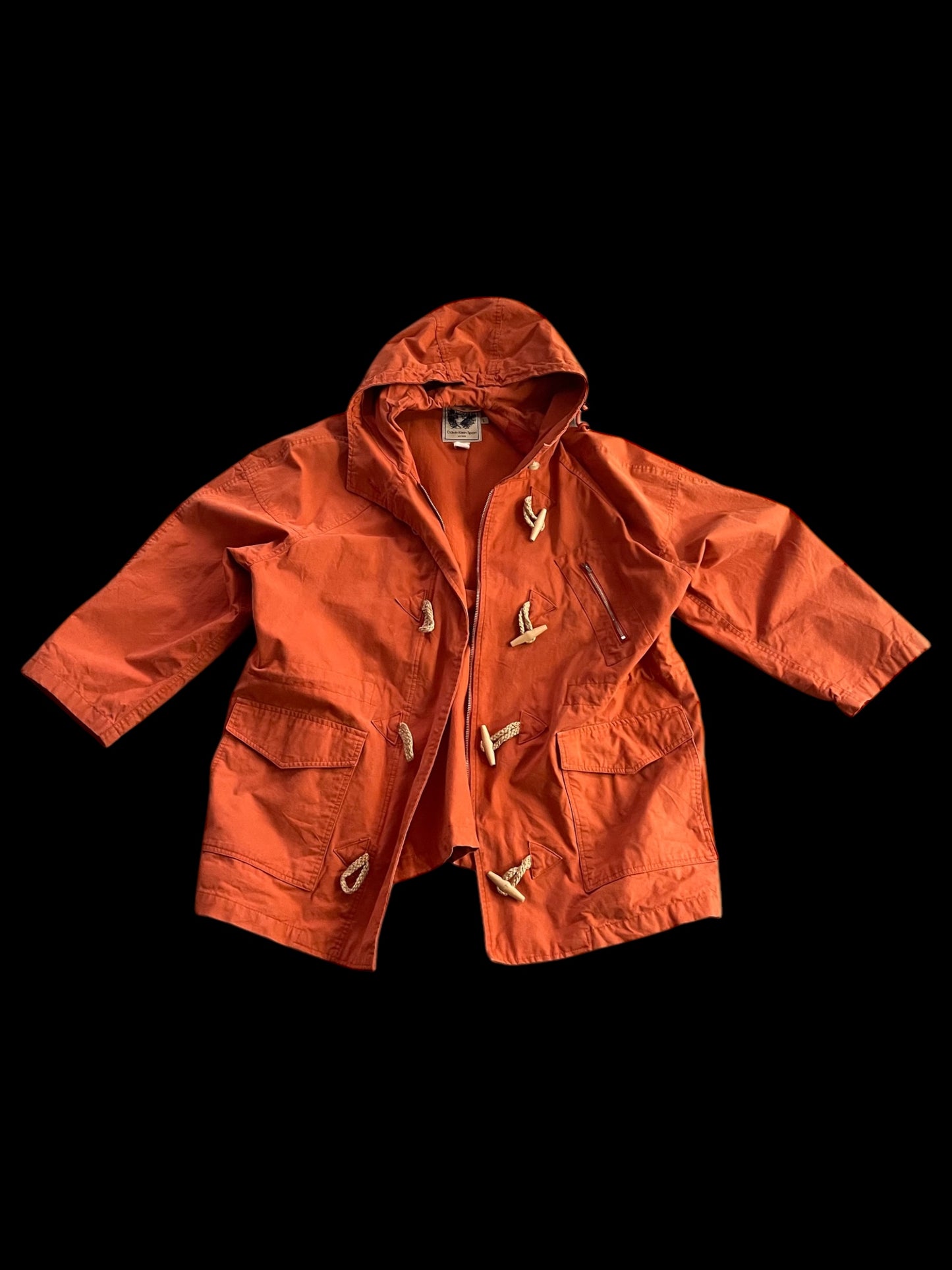 CALVIN KLEIN SPORT TOGGLE JACKET - L