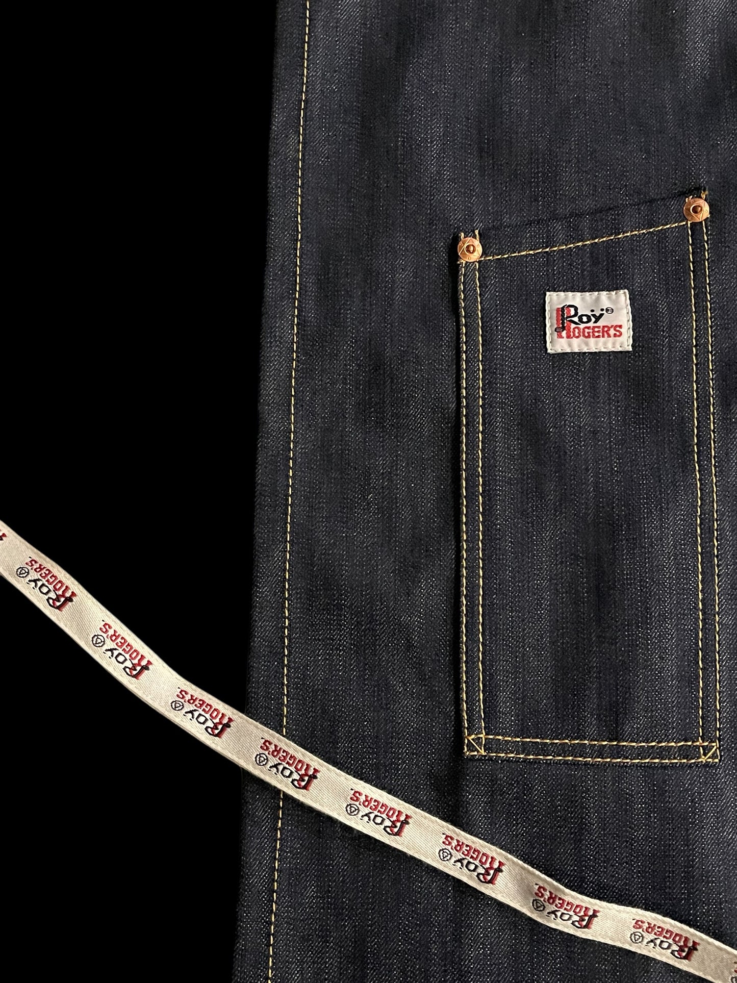 ROY ROGERS DENIM APRON