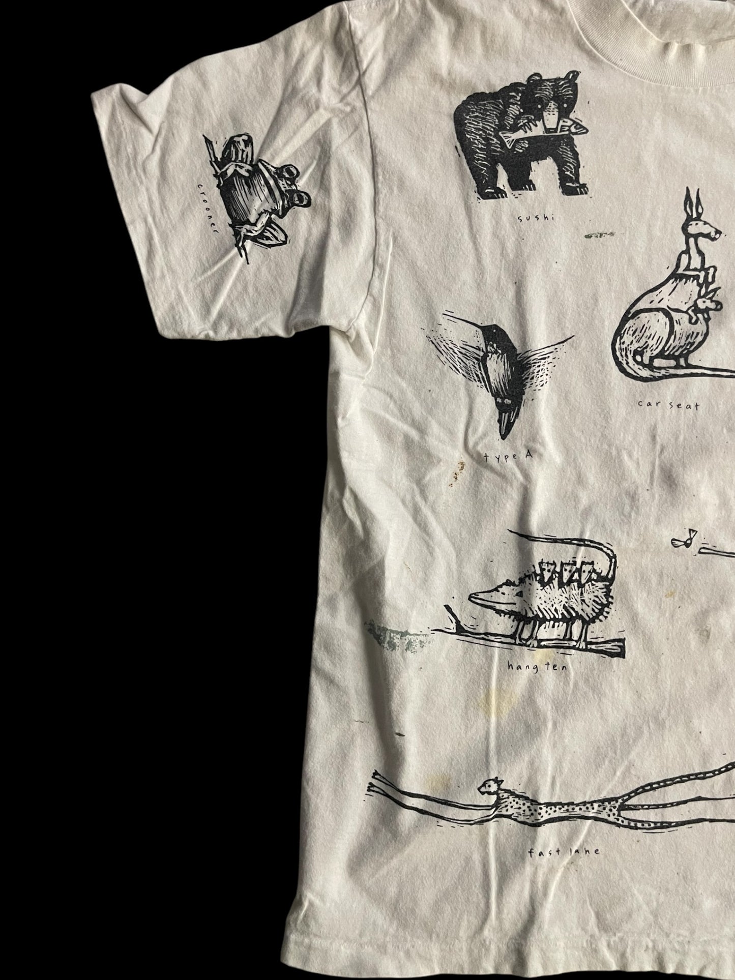 YOUR HEAD GOES HERE GRAPHIC T-SHIRT - L