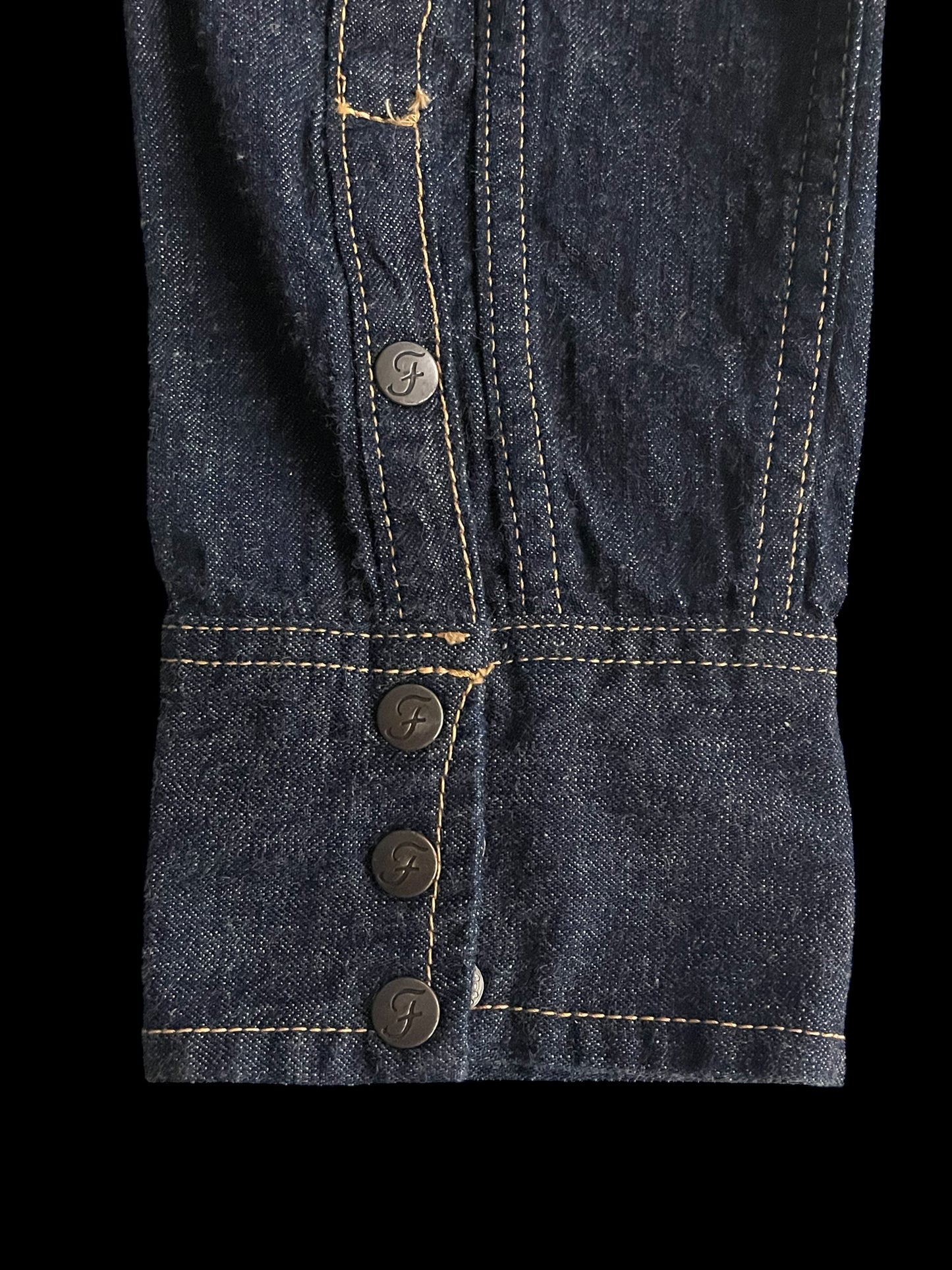 FULL COUNT DENIM SHIRT - M