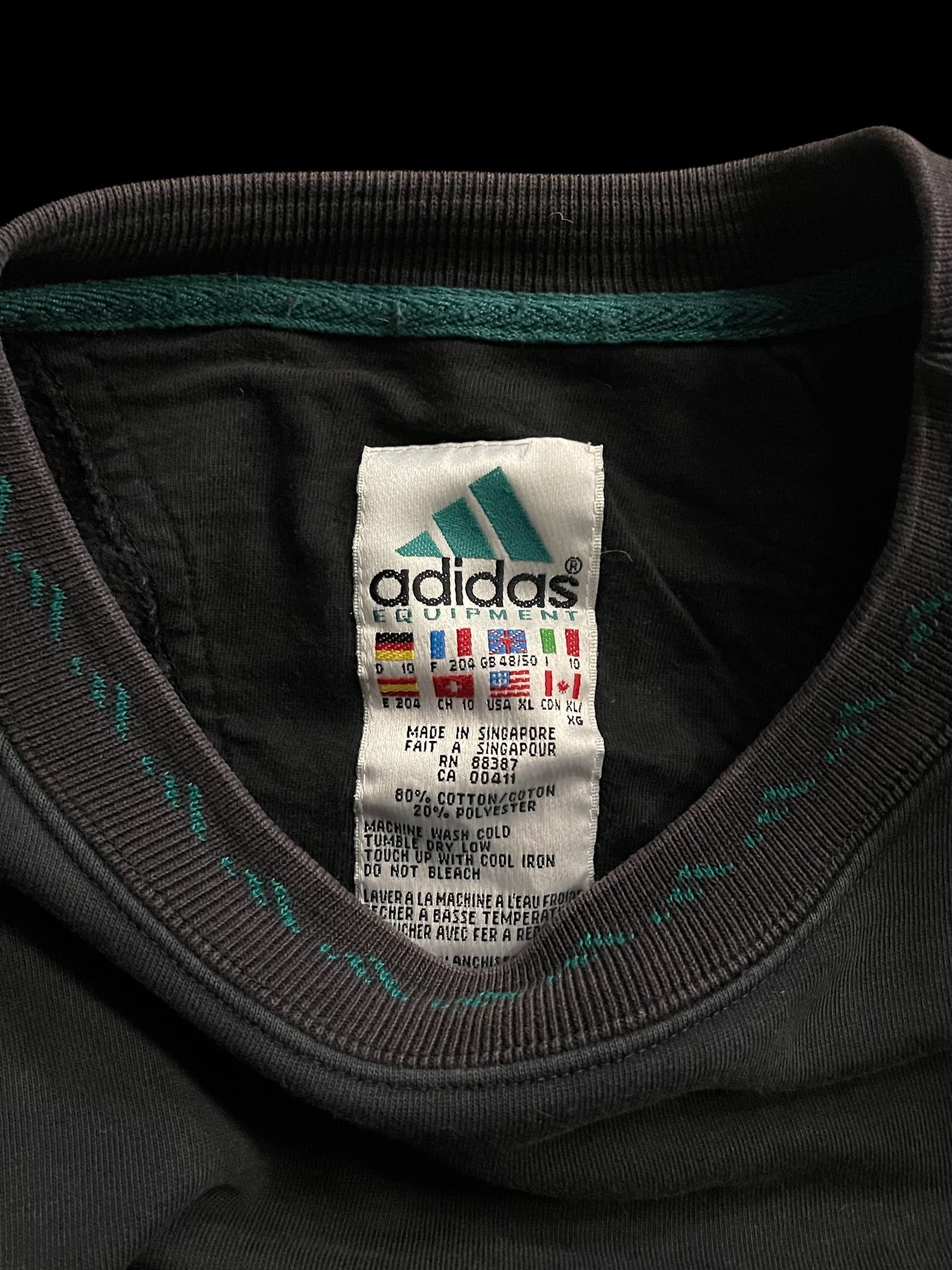 ADIDAS EQT CREWNECK SWEATSHIRT - XL