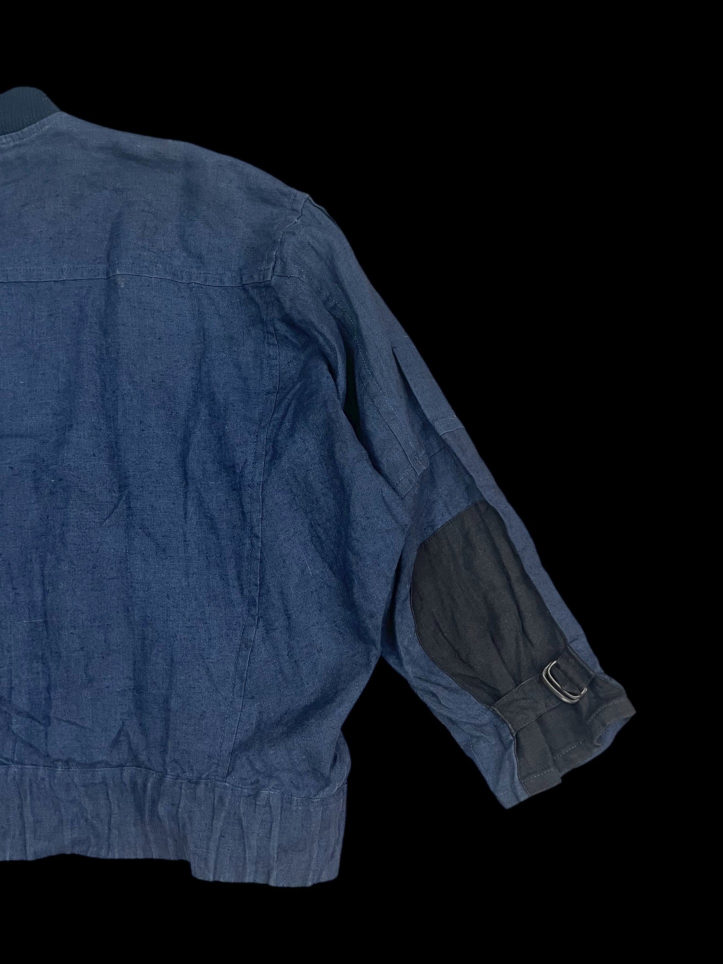 JUN MEN INDIGO BOMBER - M