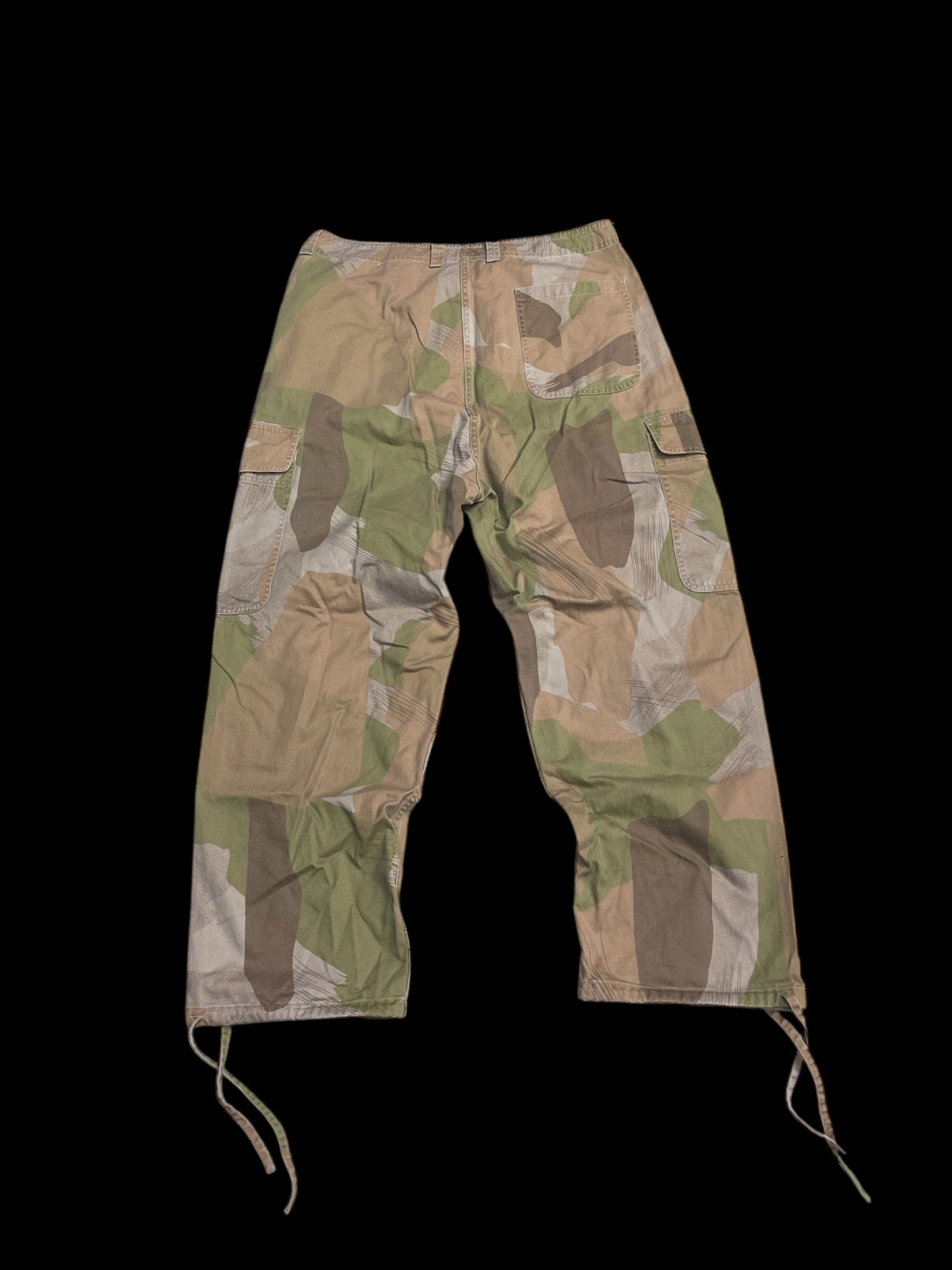 NIGEL CABOURN CAMO CARGO PANTS - 36
