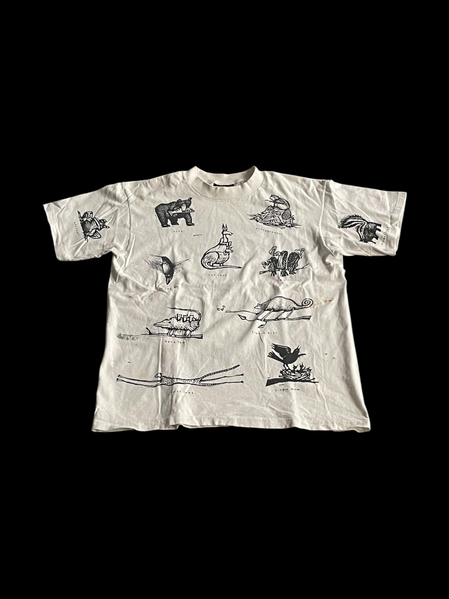 YOUR HEAD GOES HERE GRAPHIC T-SHIRT - L