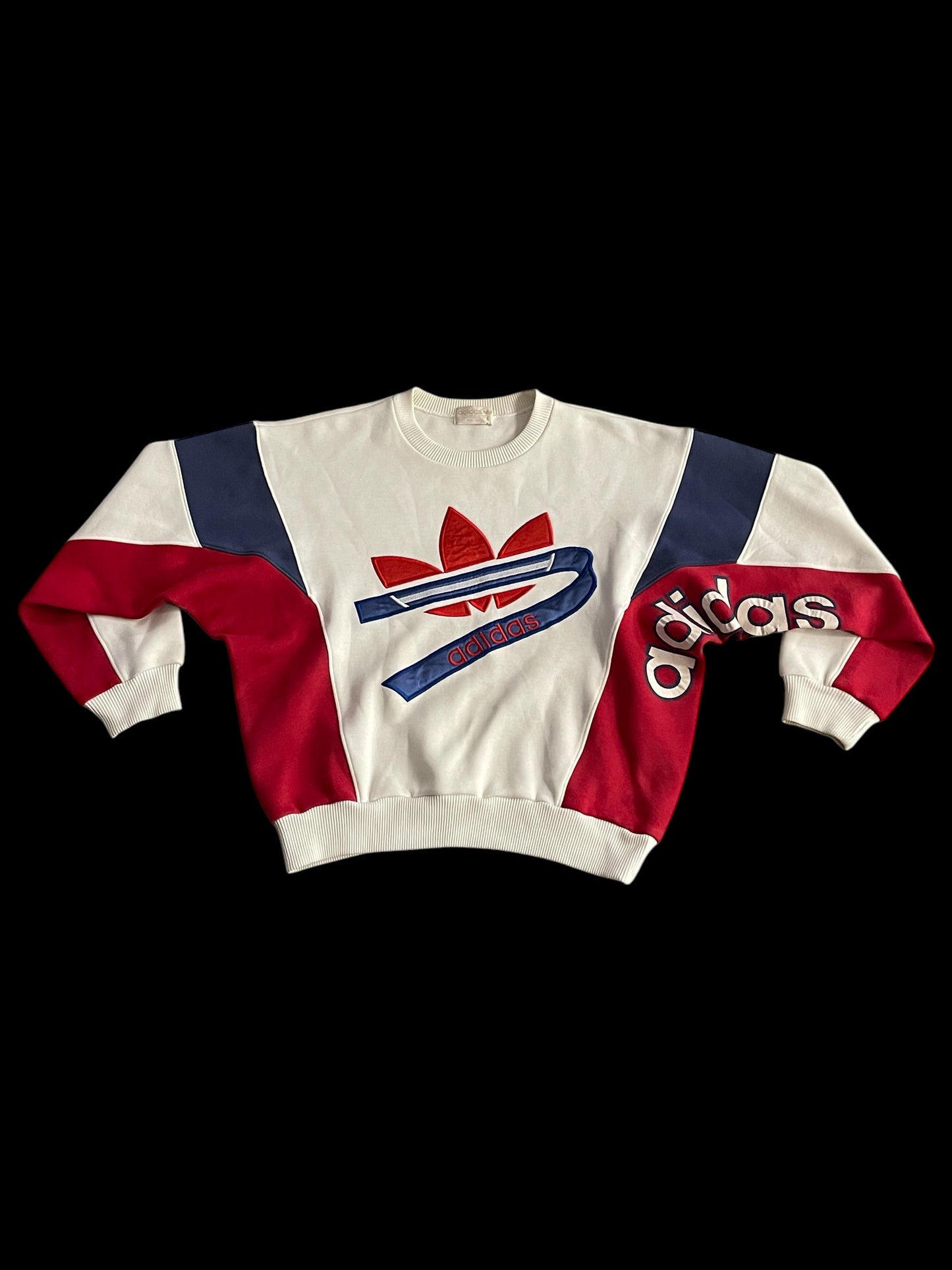 ADIDAS X DESCENTE MULTI-CLR CREWNECK SWEATSHIRT - M
