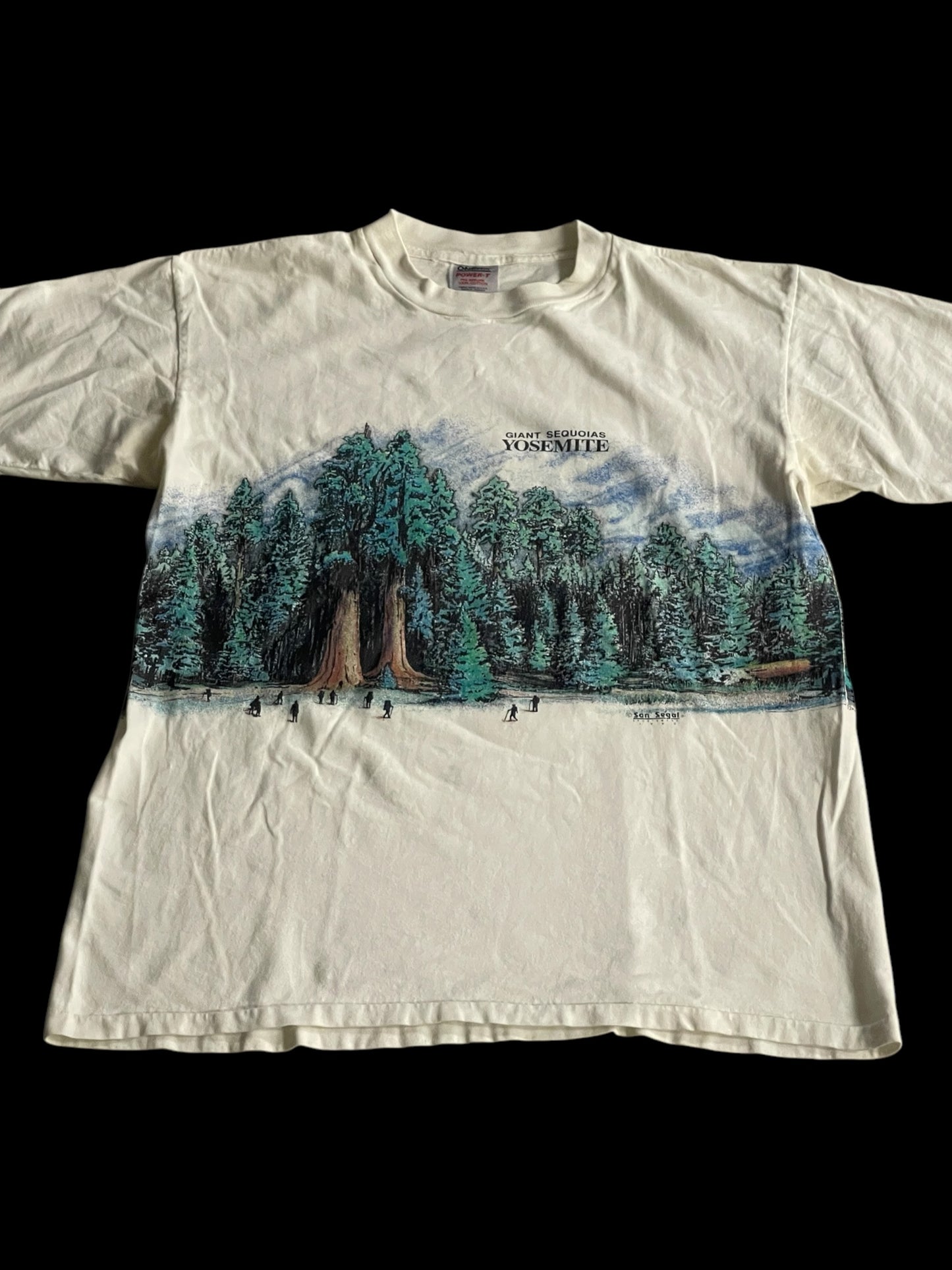 GIANT SEQUIAS YOSEMITE GRAPHIC T-SHIRT - XL