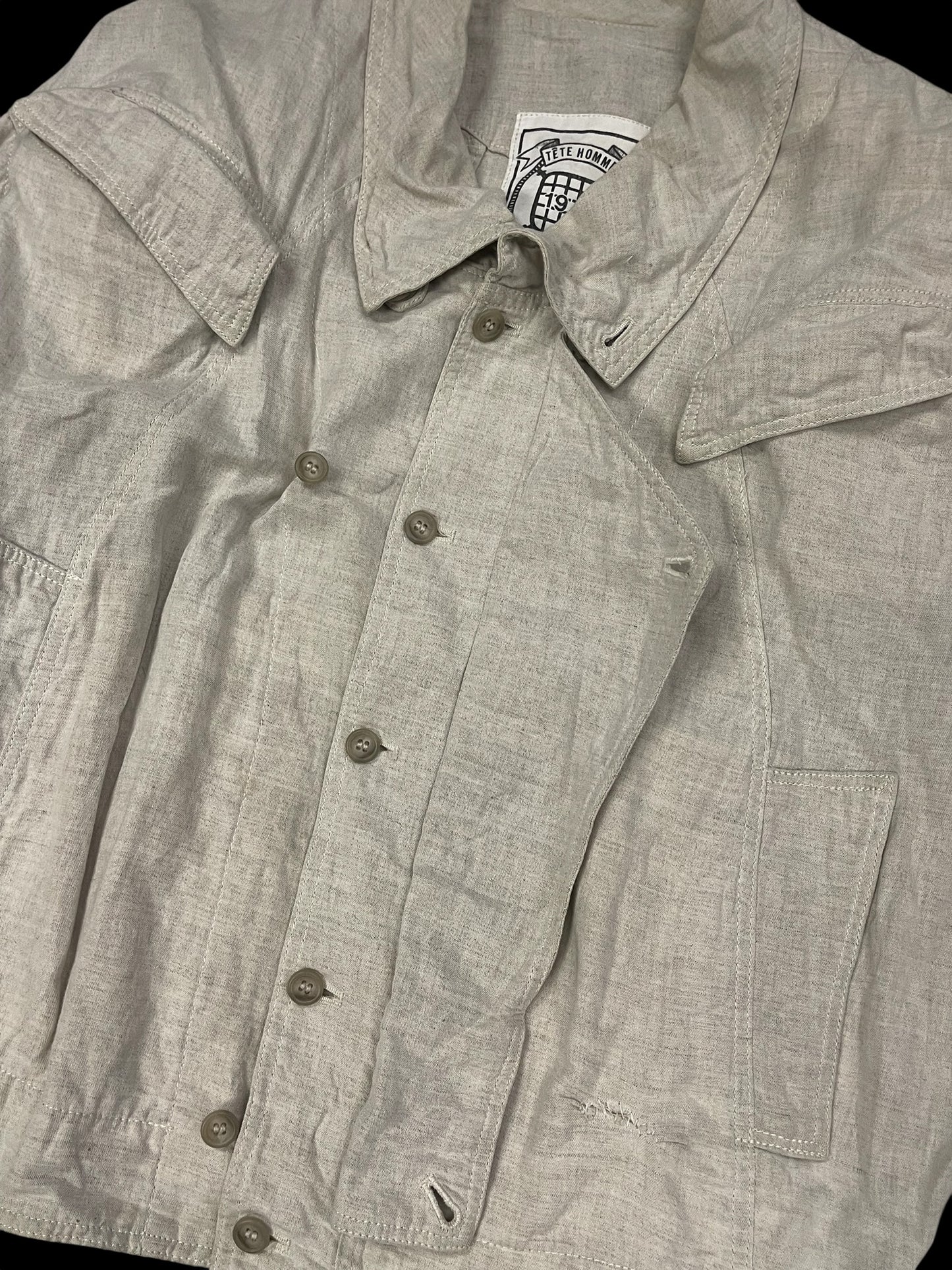 TÊTE HOMME BUTTON DOWN UTILITY - M
