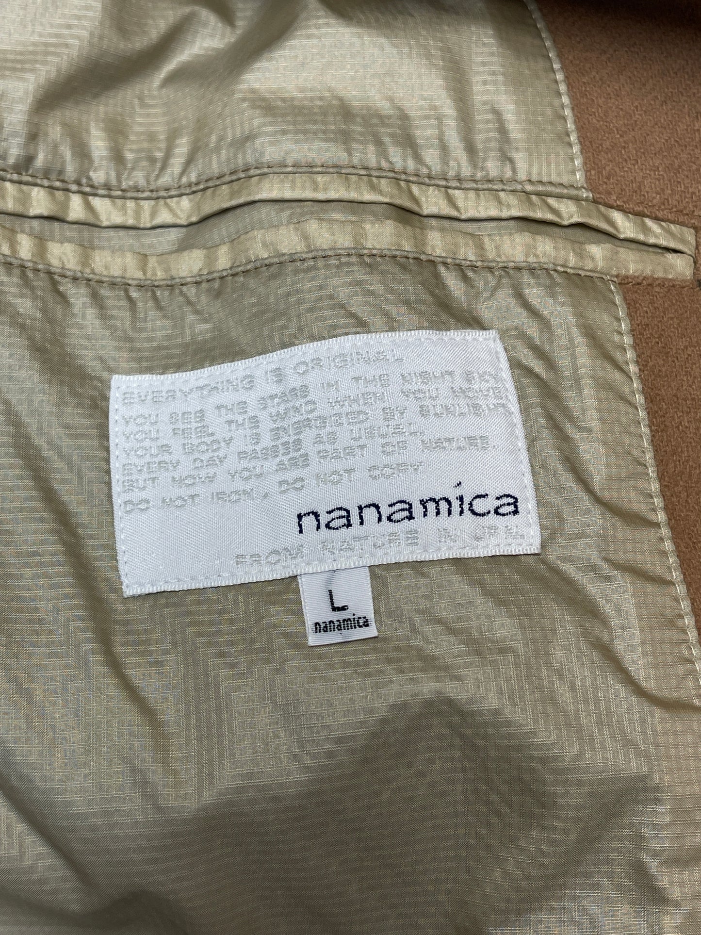 NANAMICA WOOL BLAZER - L