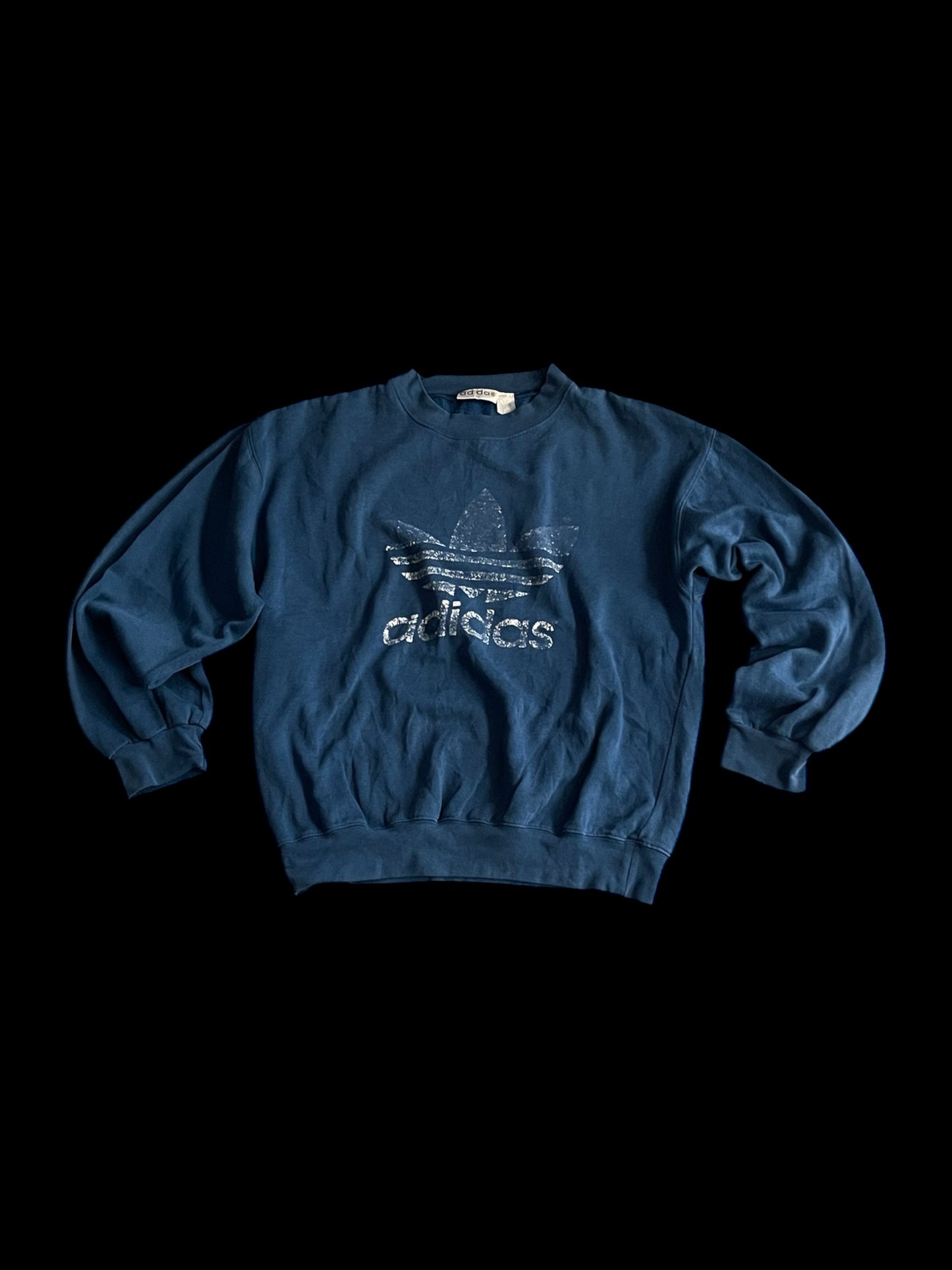ADIDAS TREFOIL CREWNECK SWEATSHIRT - L