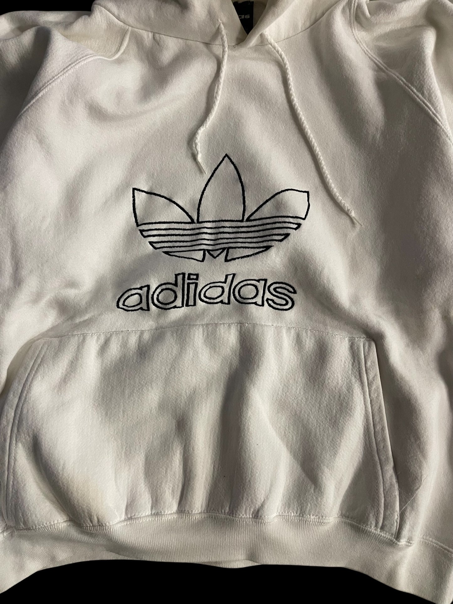 ADIDAS TREFOIL LOGO HOODIE - M
