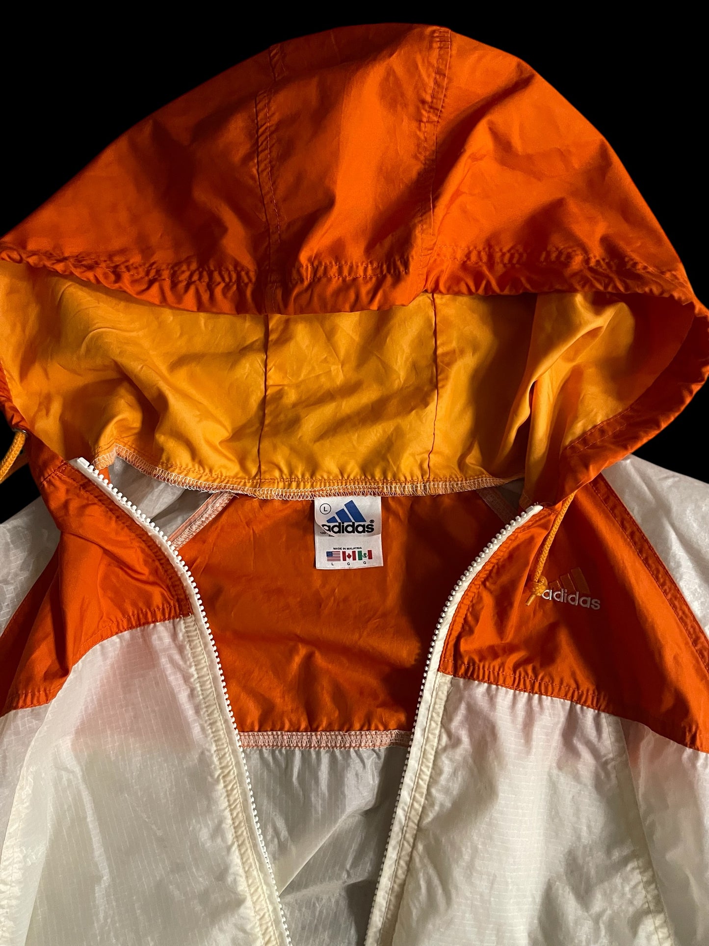 ADIDAS COLOR BLOCK WINDBREAKER - L