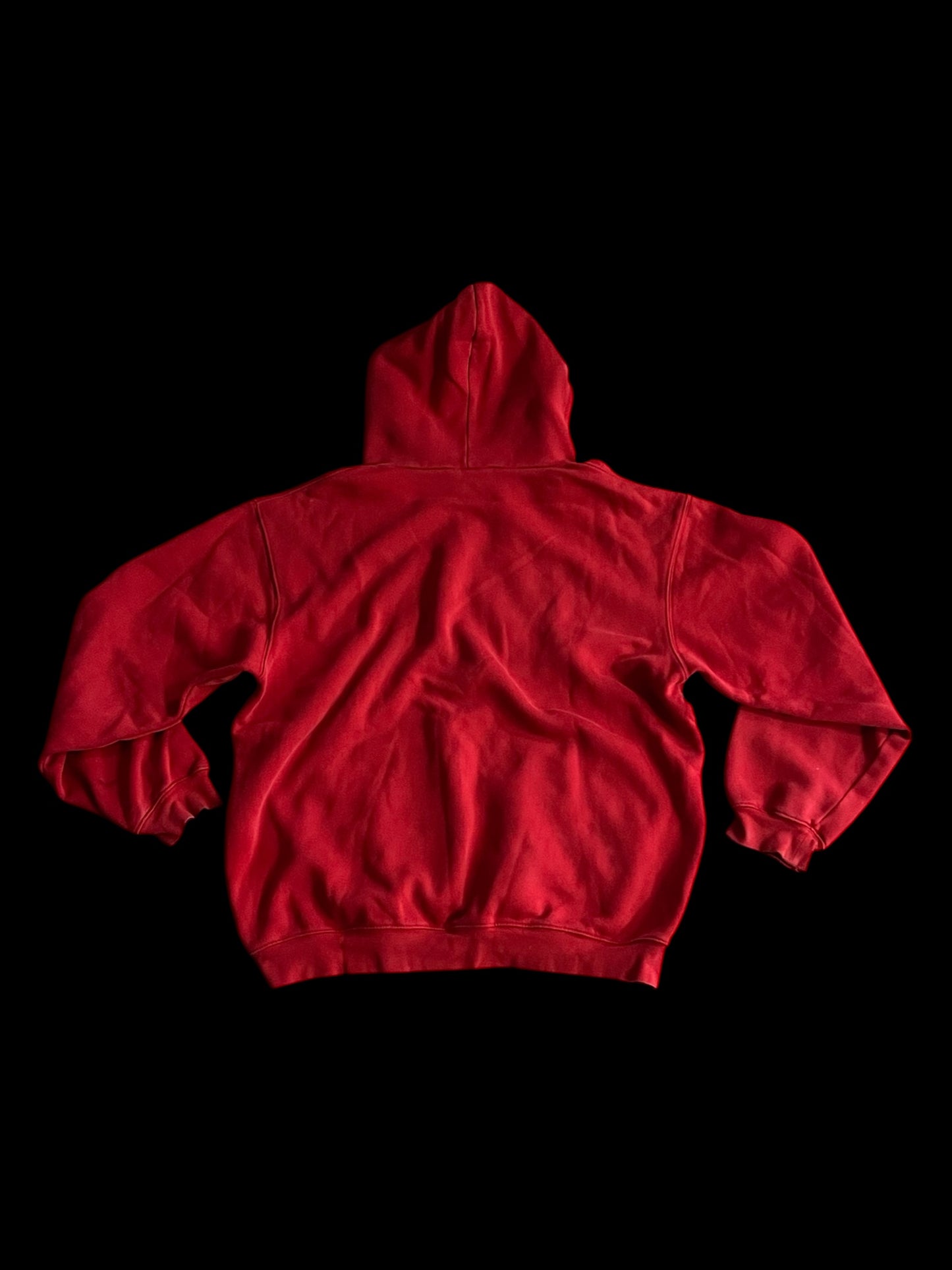 ADIDAS EMBROIDERED LOGO PULLOVER HOODIE - L