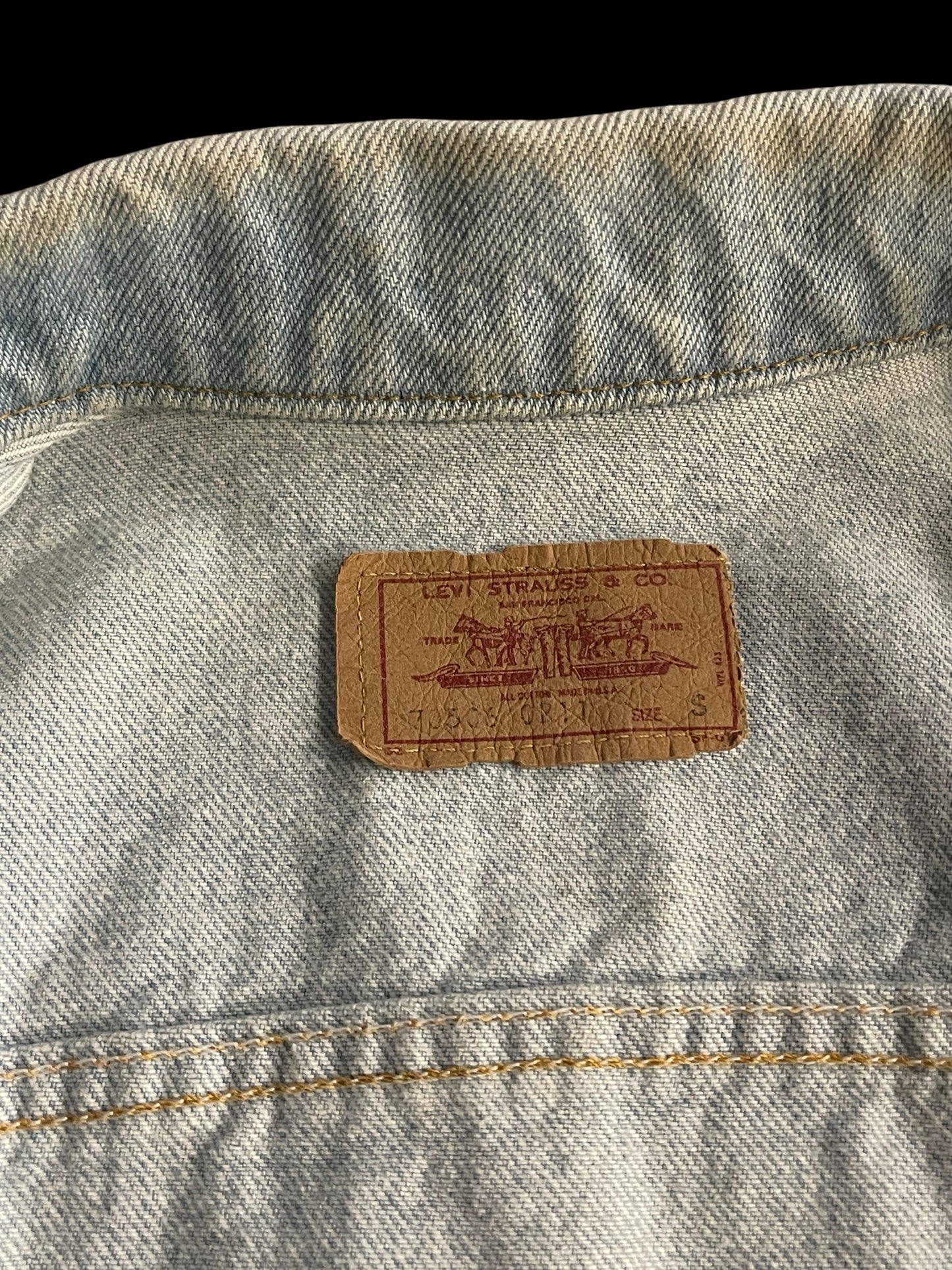 LEVIS DENIM VEST - S