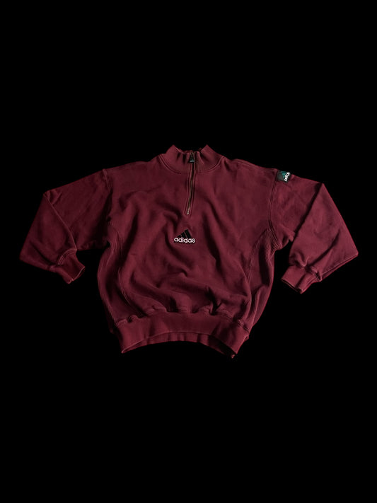 ADIDAS EQT 1/4 ZIP PULLOVER - M