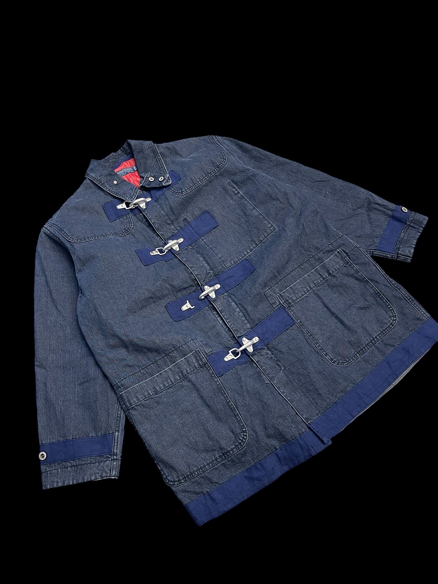 NIGEL CABOURN DENIM TRENCH - M